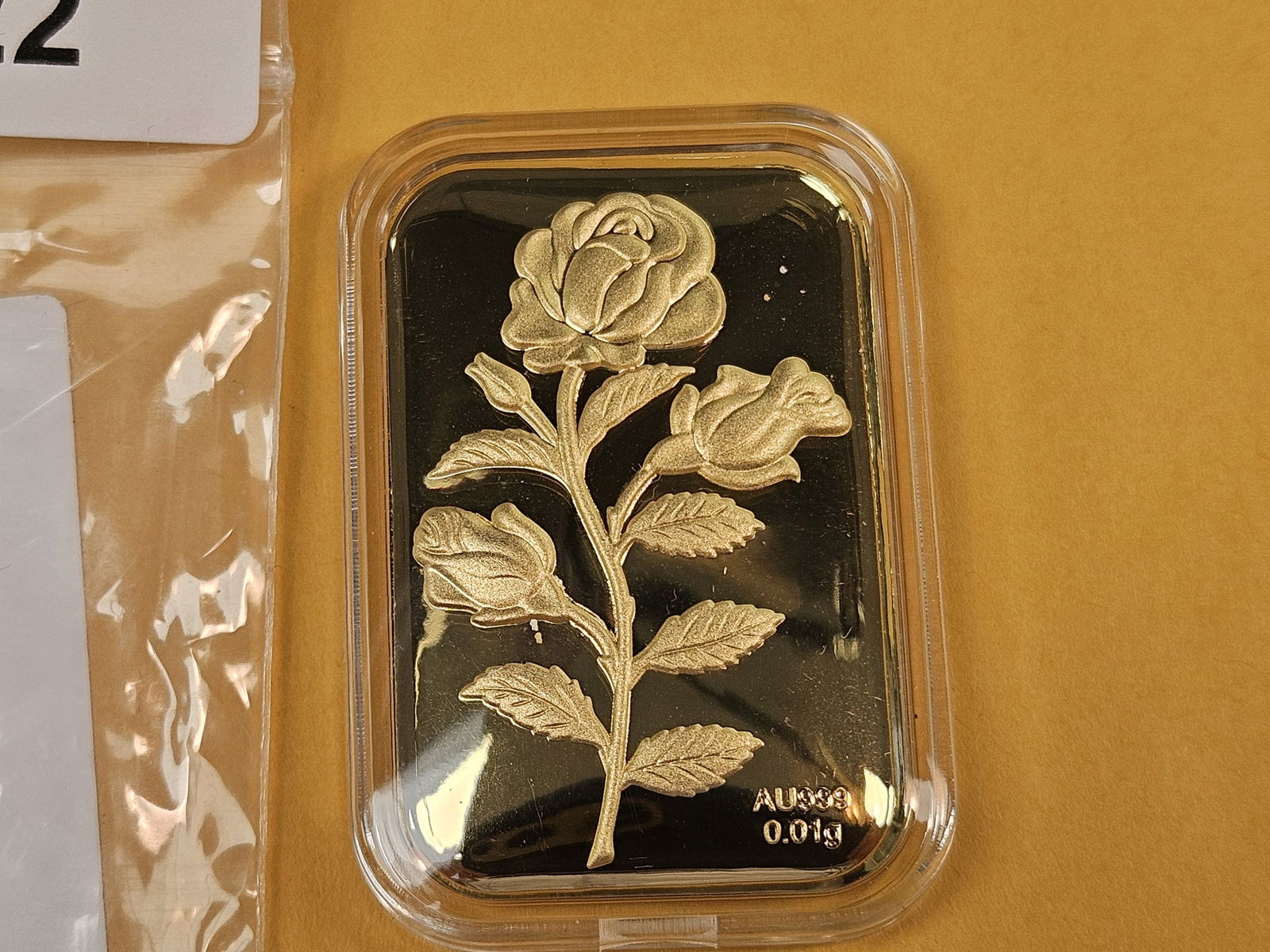 GOLD! GEM Proof Gold art bar - 2