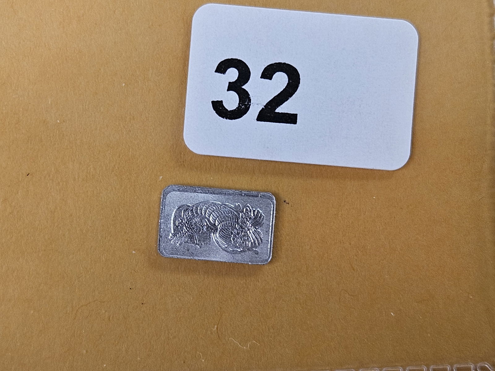 PLATINUM! One Gram .9995 Suisse Platinum Bar: 1 Gram Platinum! 