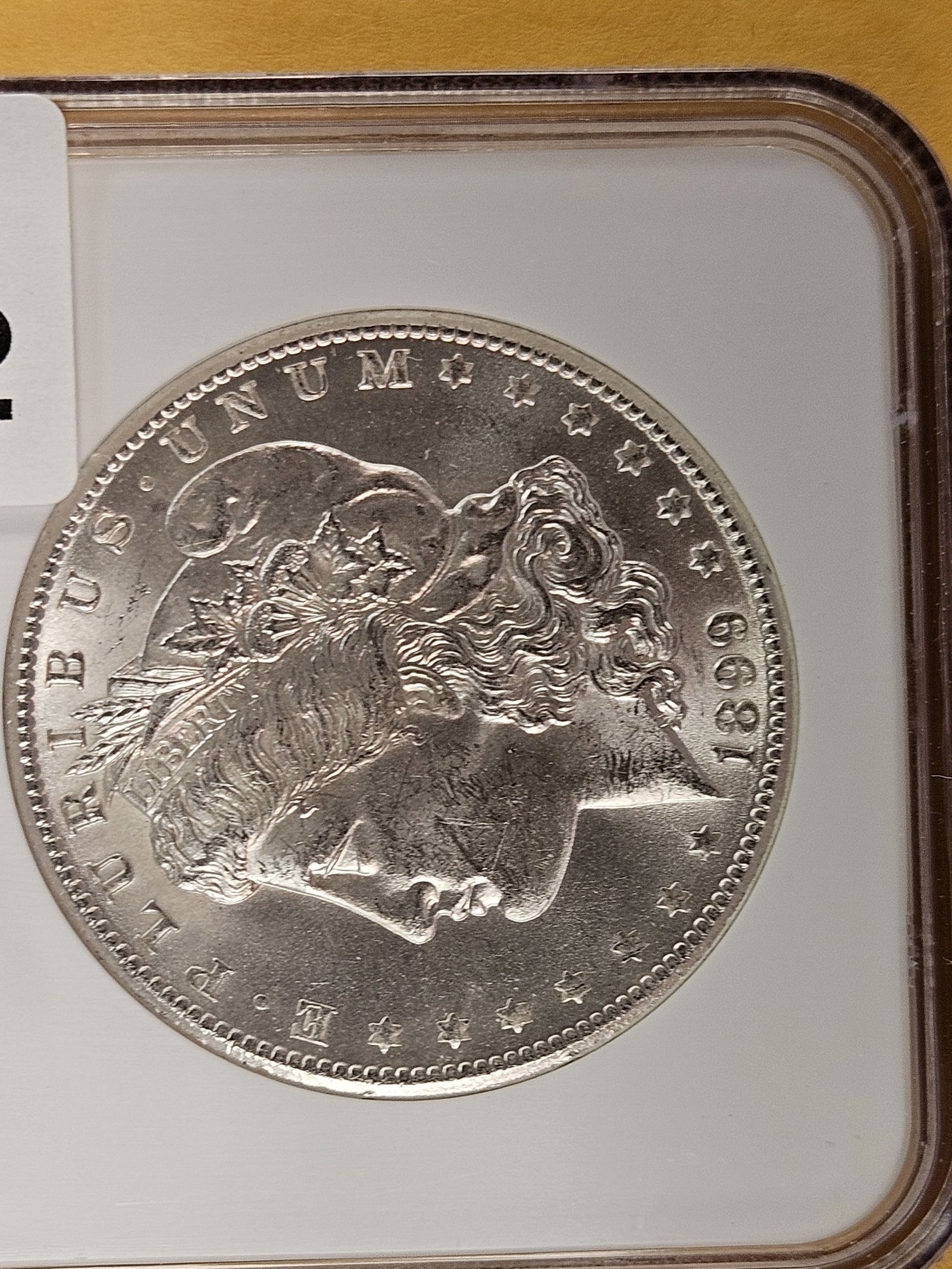 NGC 1899 Morgan Dollar in Mint State 63: Looks MUCH better than a 63 