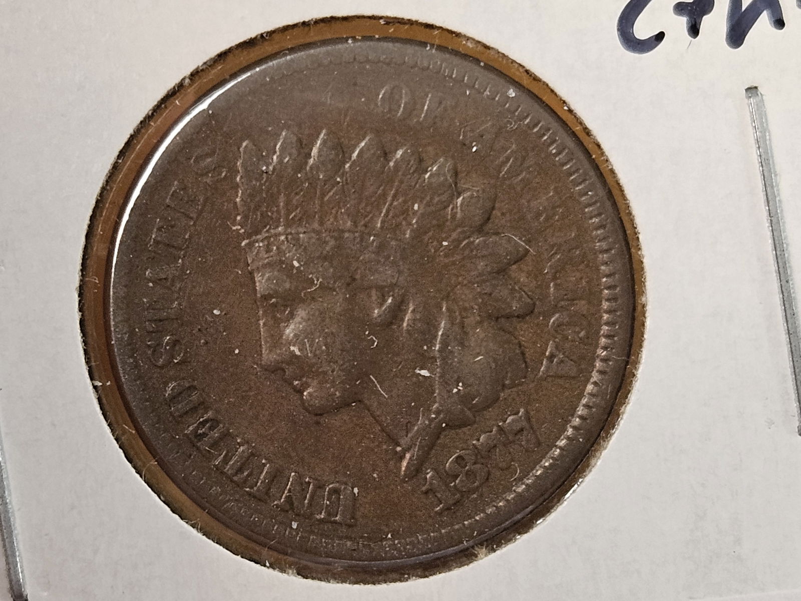 **HIGHLIGHT ** KEY DATE ** 1877 INDIAN CENT in VERY FINE PLUS!! (1 of 11)