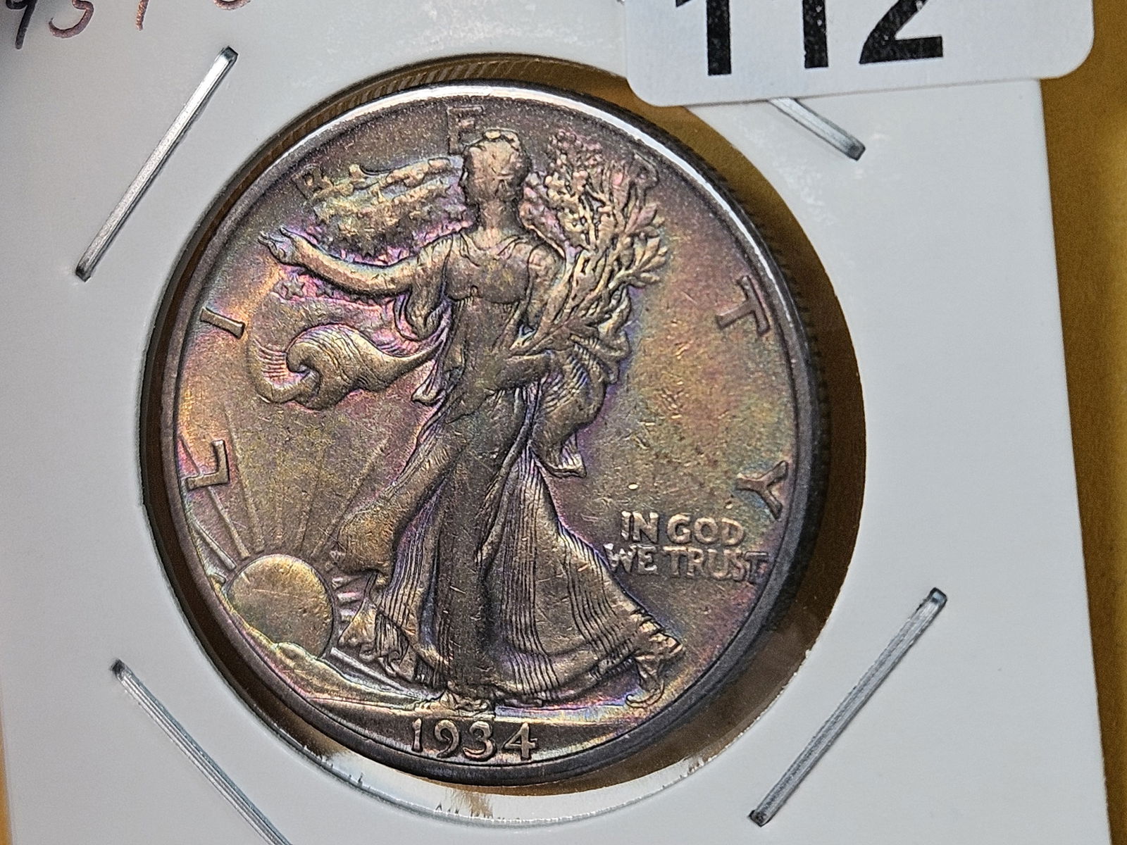 1934-S Walking Liberty Half Dollar in About Uncirculated - 6