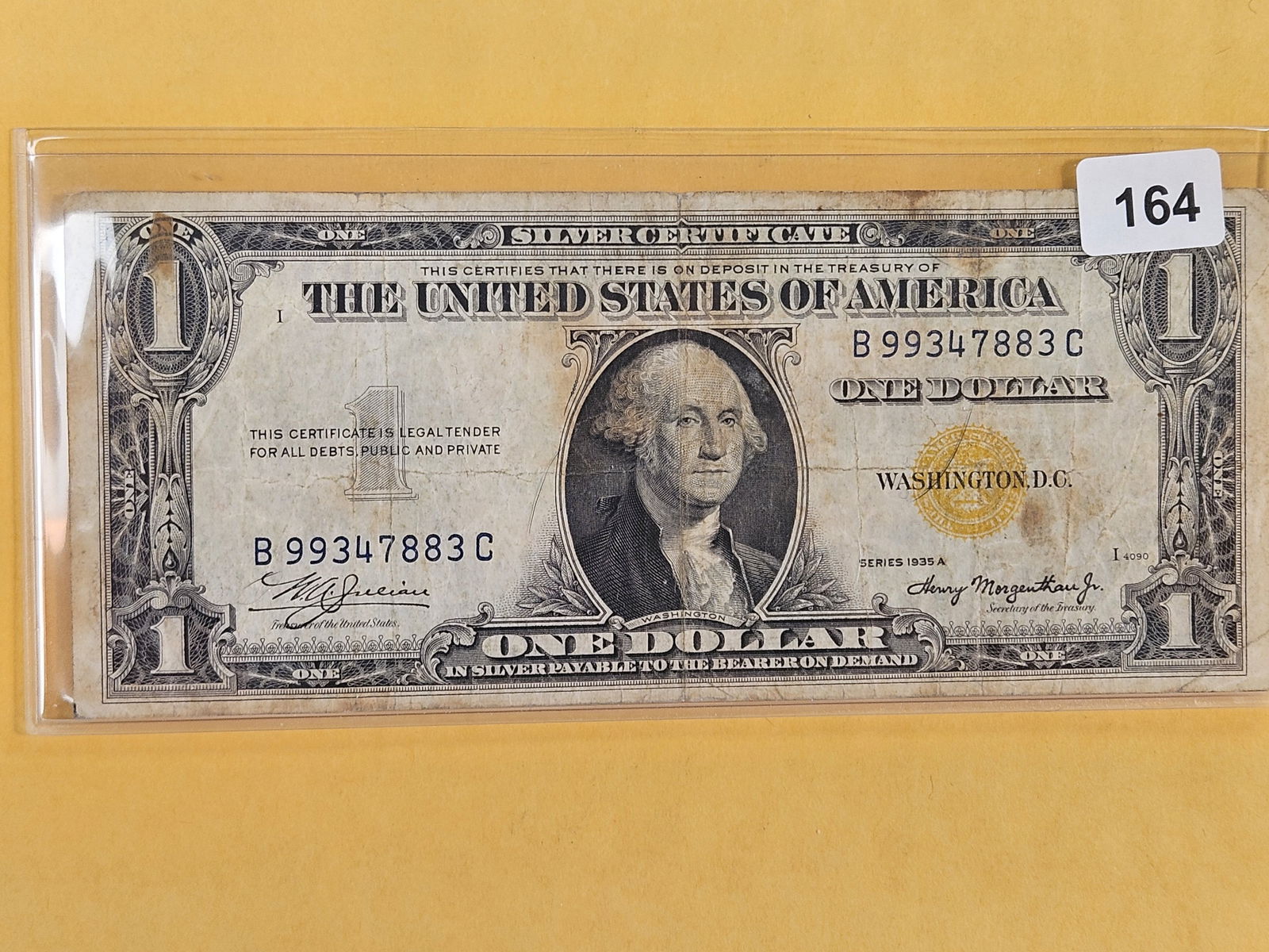 Series of 1935-A One Dollar Silver Certificate (1 of 2)