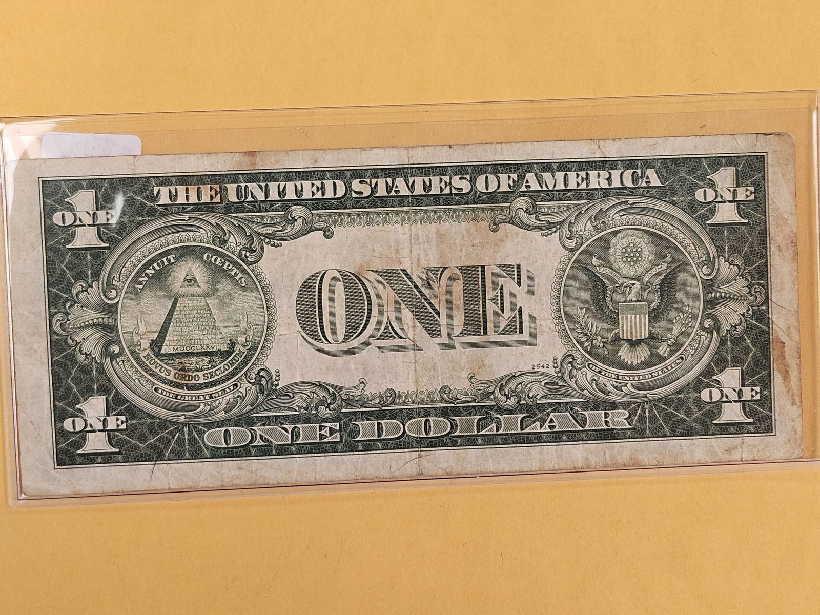 Series of 1935-A One Dollar Silver Certificate - 2