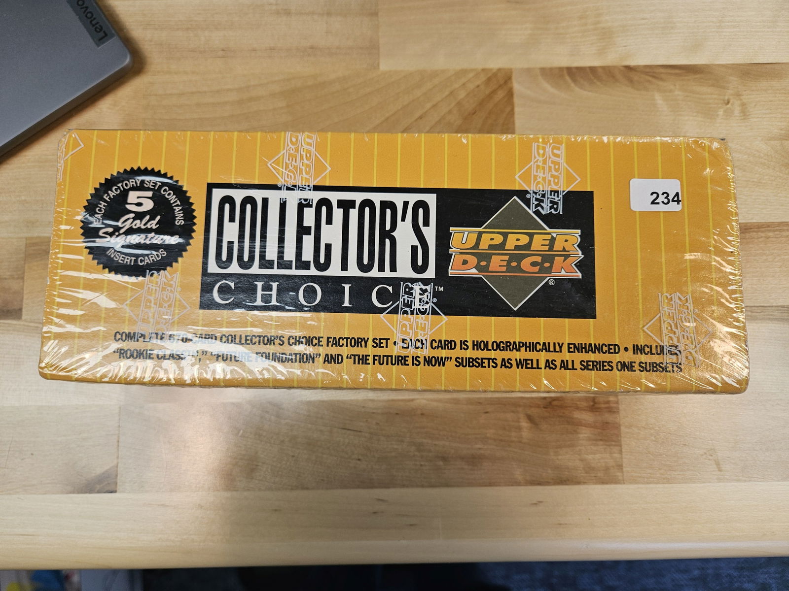 BASEBALL CARDS!: Unopened original Set of 1994 Upper Deck Baseball. In shrinkwrap 