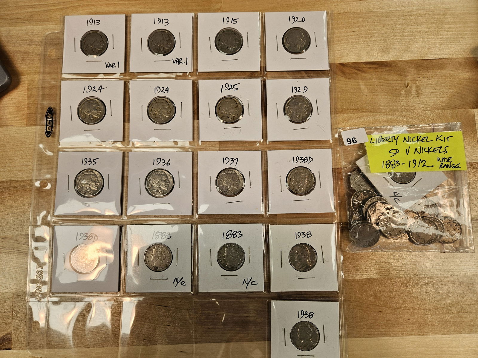 Buffalo and Liberty Nickel mix (1 of 7)