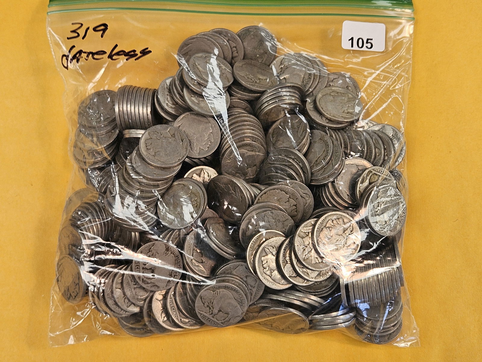 THREE Hundred nineteen Buffalo Nickels (1 of 1)