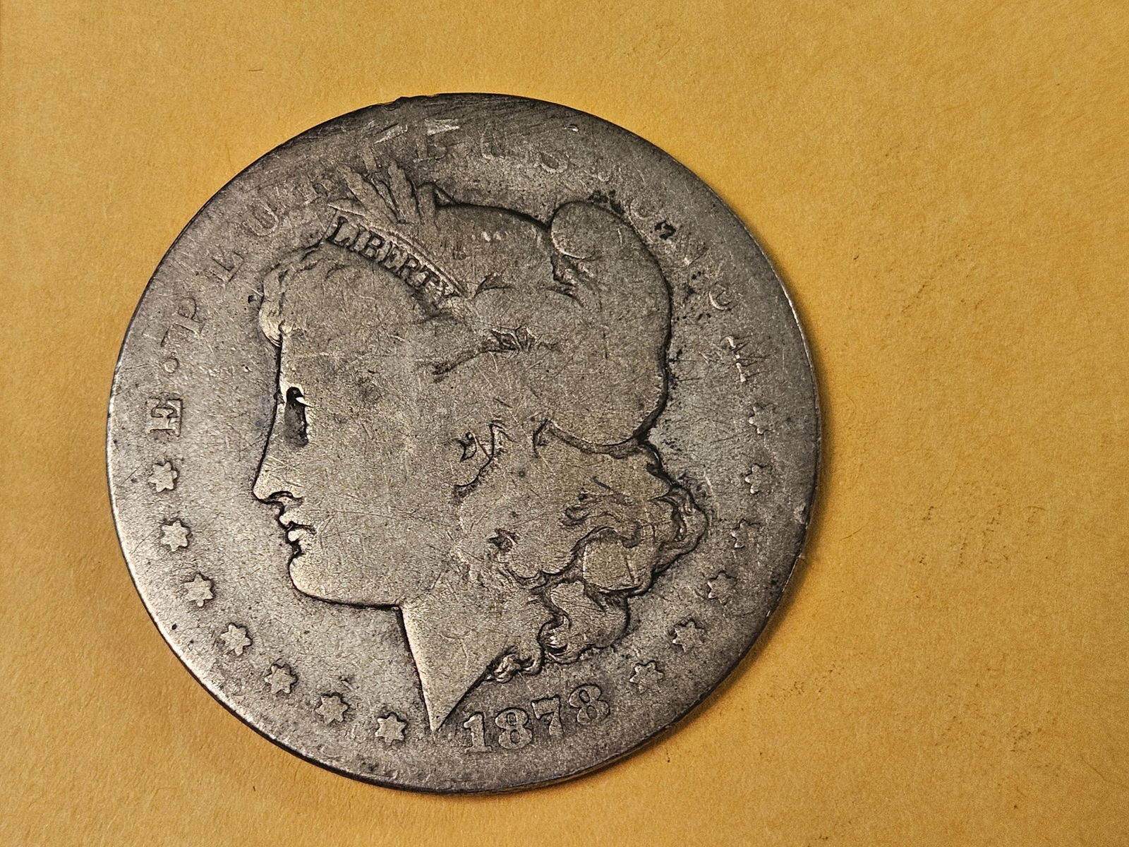 ** KEY DATE ** 1878-CC Morgan silver Dollar (1 of 3)