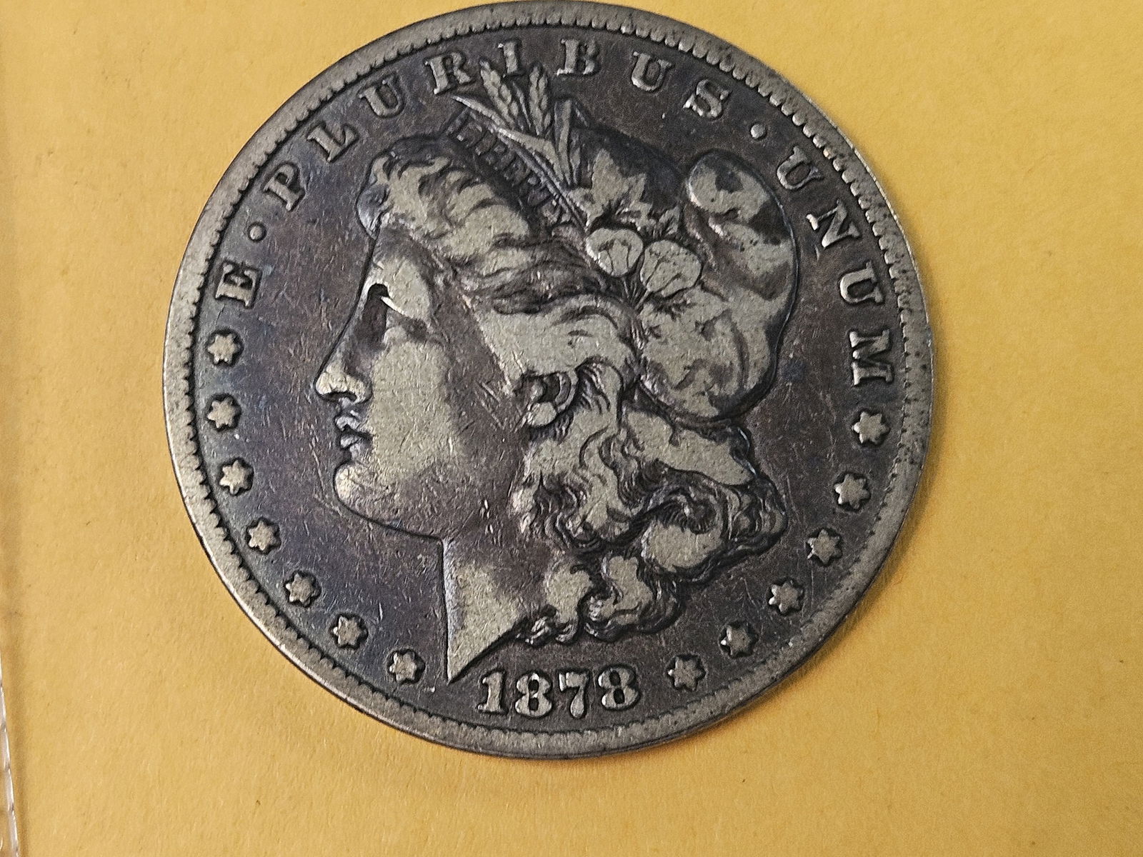 ** KEY DATE ** 1878-CC Morgan silver Dollar in Fine (1 of 3)