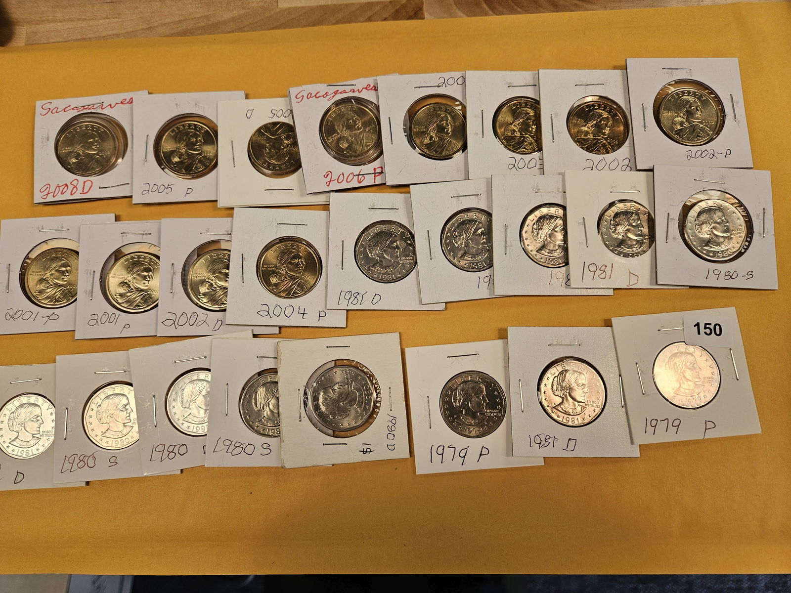 Twenty-five mixed modern dollars - 2