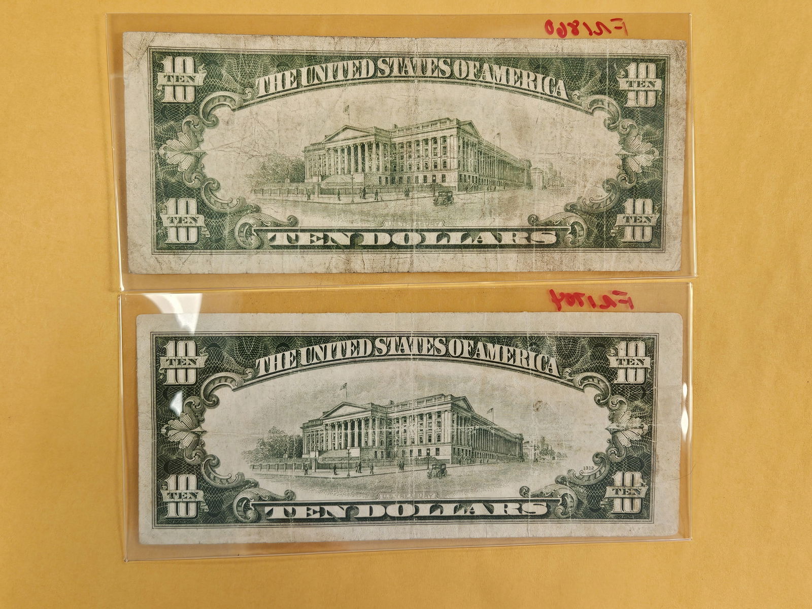 Two $10 US Pieces - 2