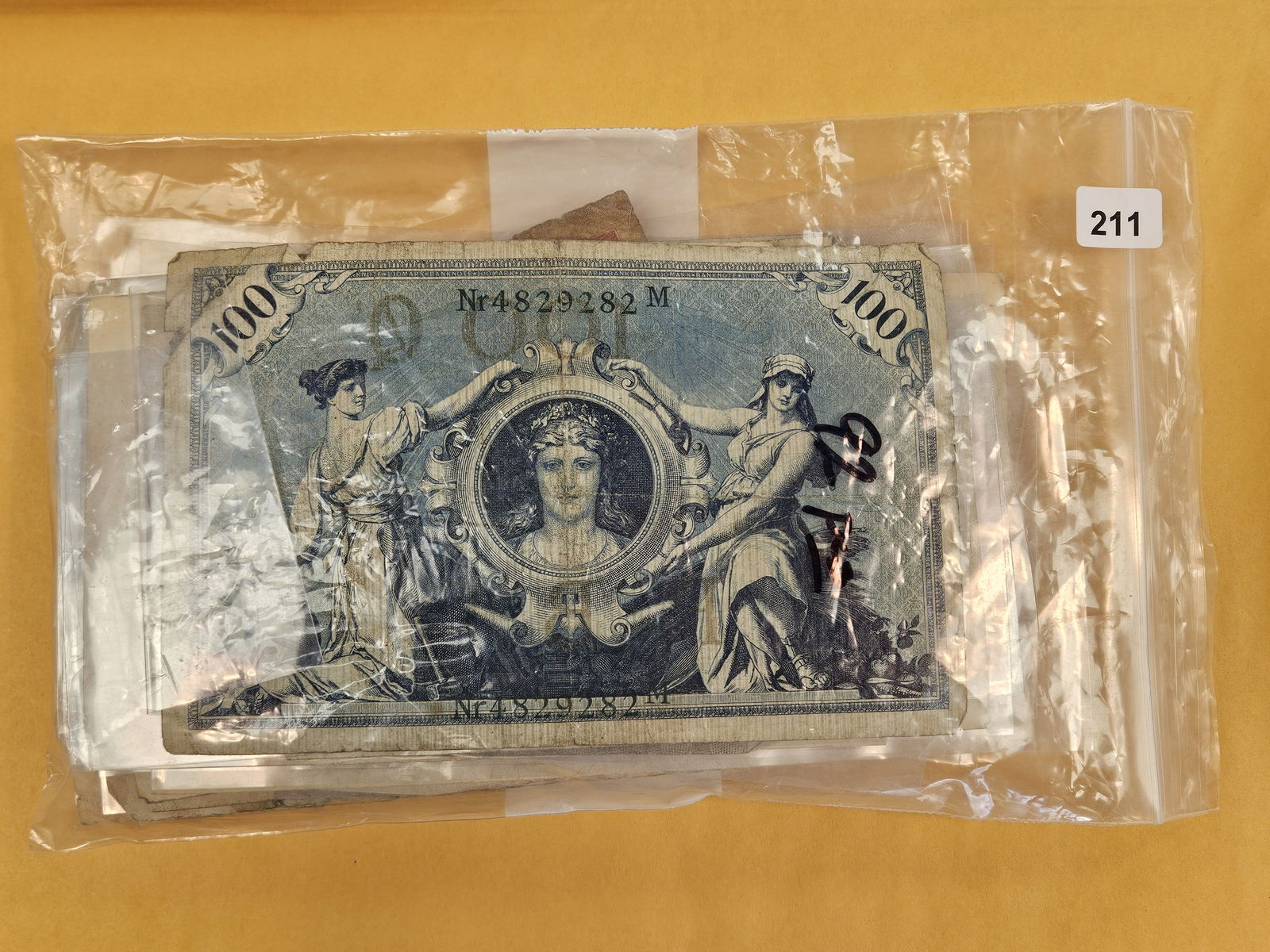 Ninety-two pieces of World currency: Mixed. From dealer. Unchecked by us 