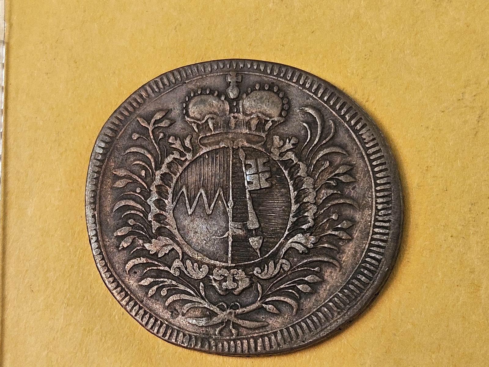 1753 Bishopric of Wurzburg in Extra Fine: KM 341 