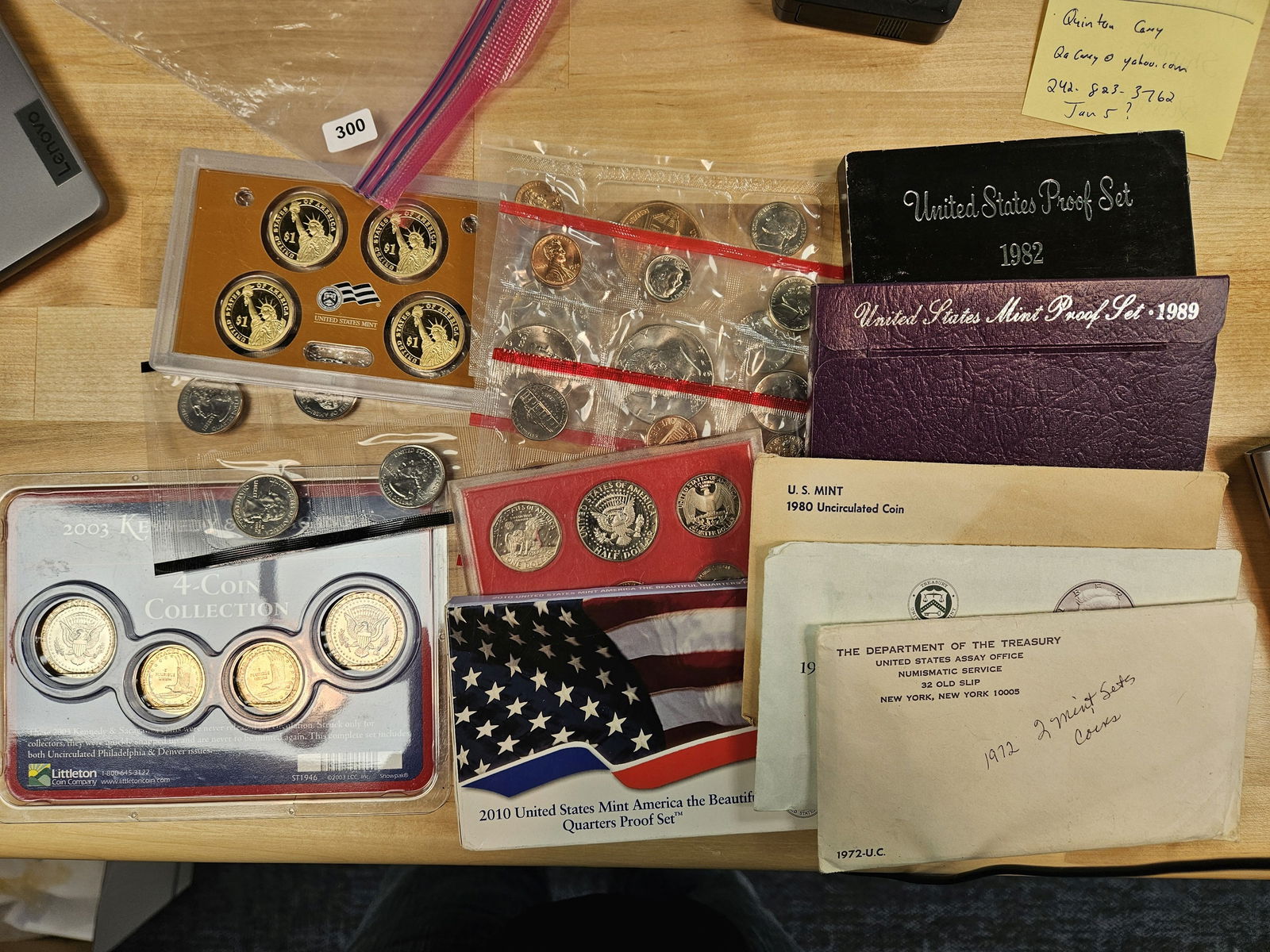 Mix of thirteen US Proof and Mint Sets: Some in OGP 