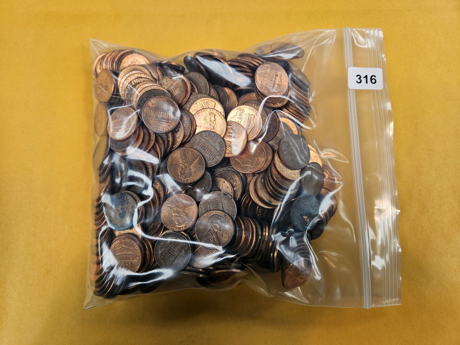 THREE POUNDS of Lincoln Cents (1 of 2)