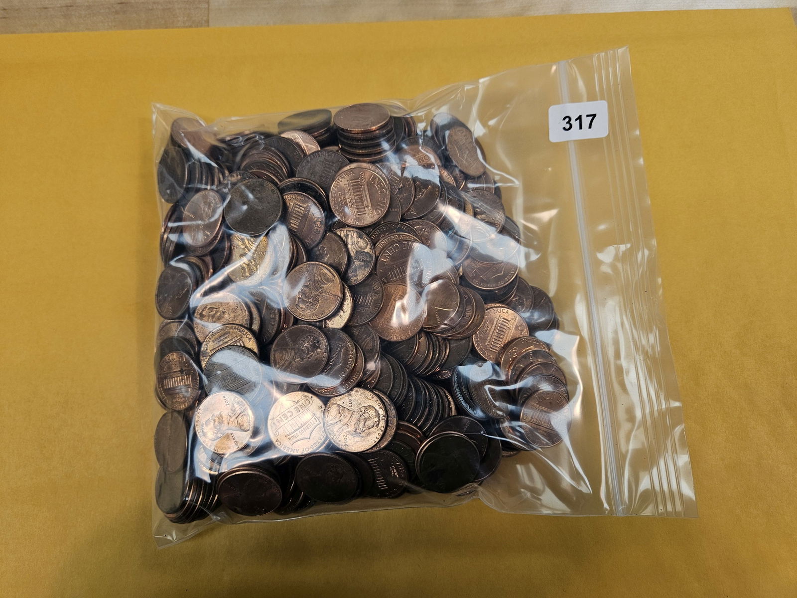 THREE POUNDS of Lincoln Cents (1 of 2)