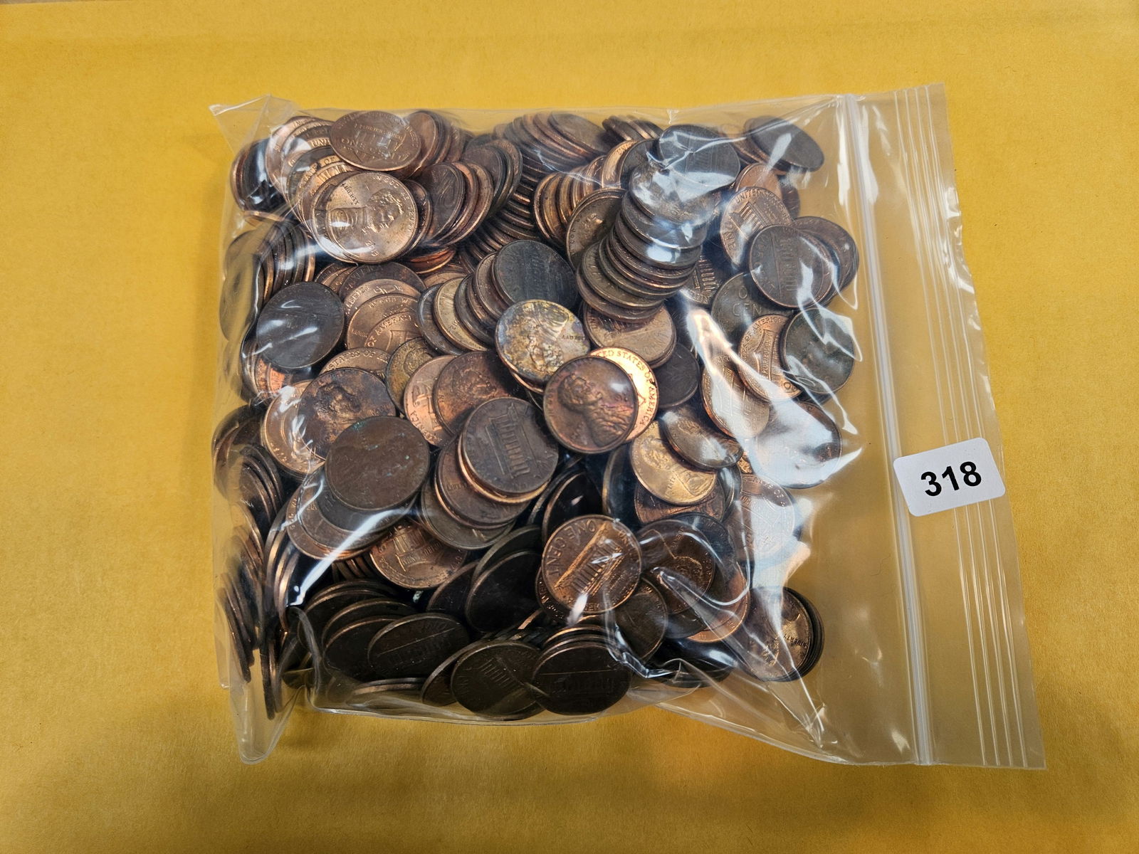 THREE POUNDS of Lincoln Cents (1 of 2)