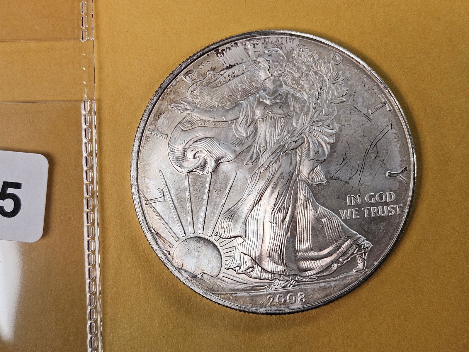 And last, but not least, a GEM BU 2008 ASE: Thanks all for another great auction! Have a lovely night, wonderful week and we'll see ya'll again next time 