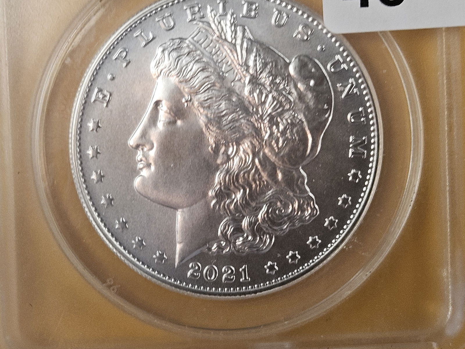 PERFECT! ANACS 2021 Morgan Silver Dollar in Mint State 70: Perfect Grade 