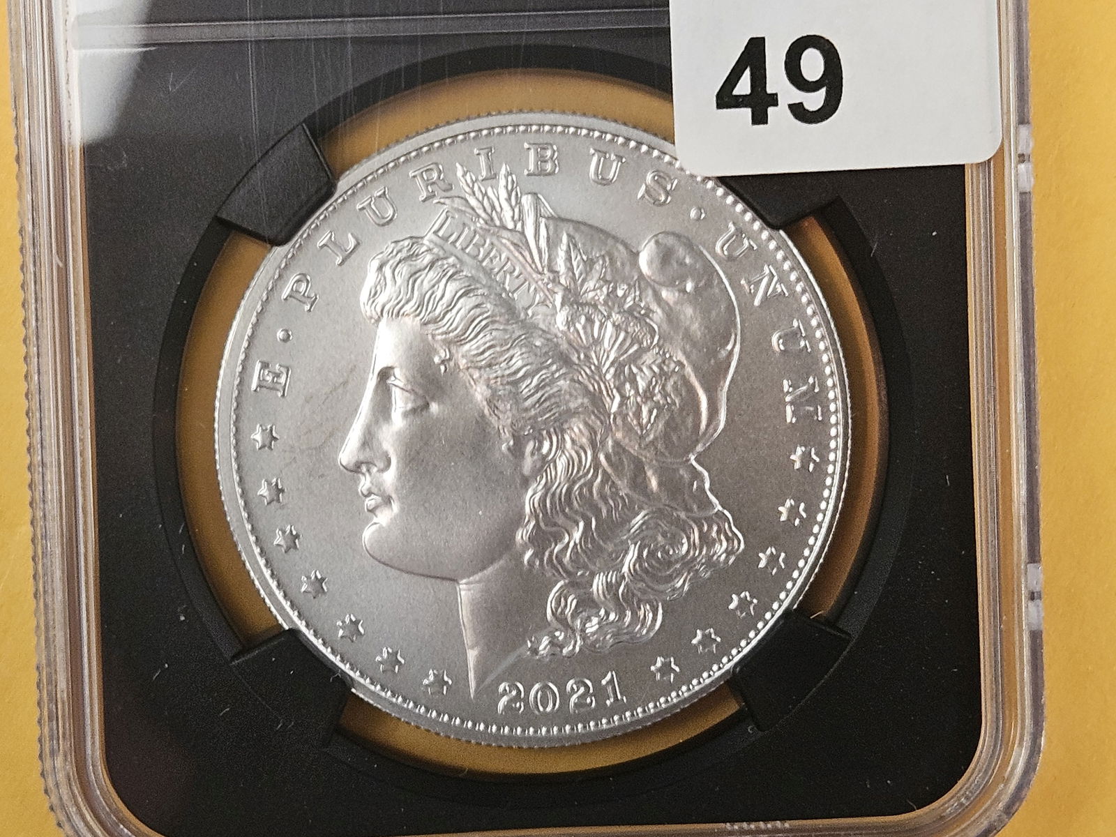 Near-Perfect! NGC-X 2021-CC Morgan silver Dollar in Mint State 9.9: NGC's funky grading system for mint state coins 