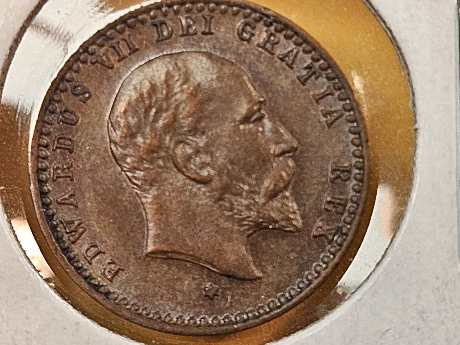 GEM 1902 Great Britain Coronation Model 1/2 farthing: Great original luster! 