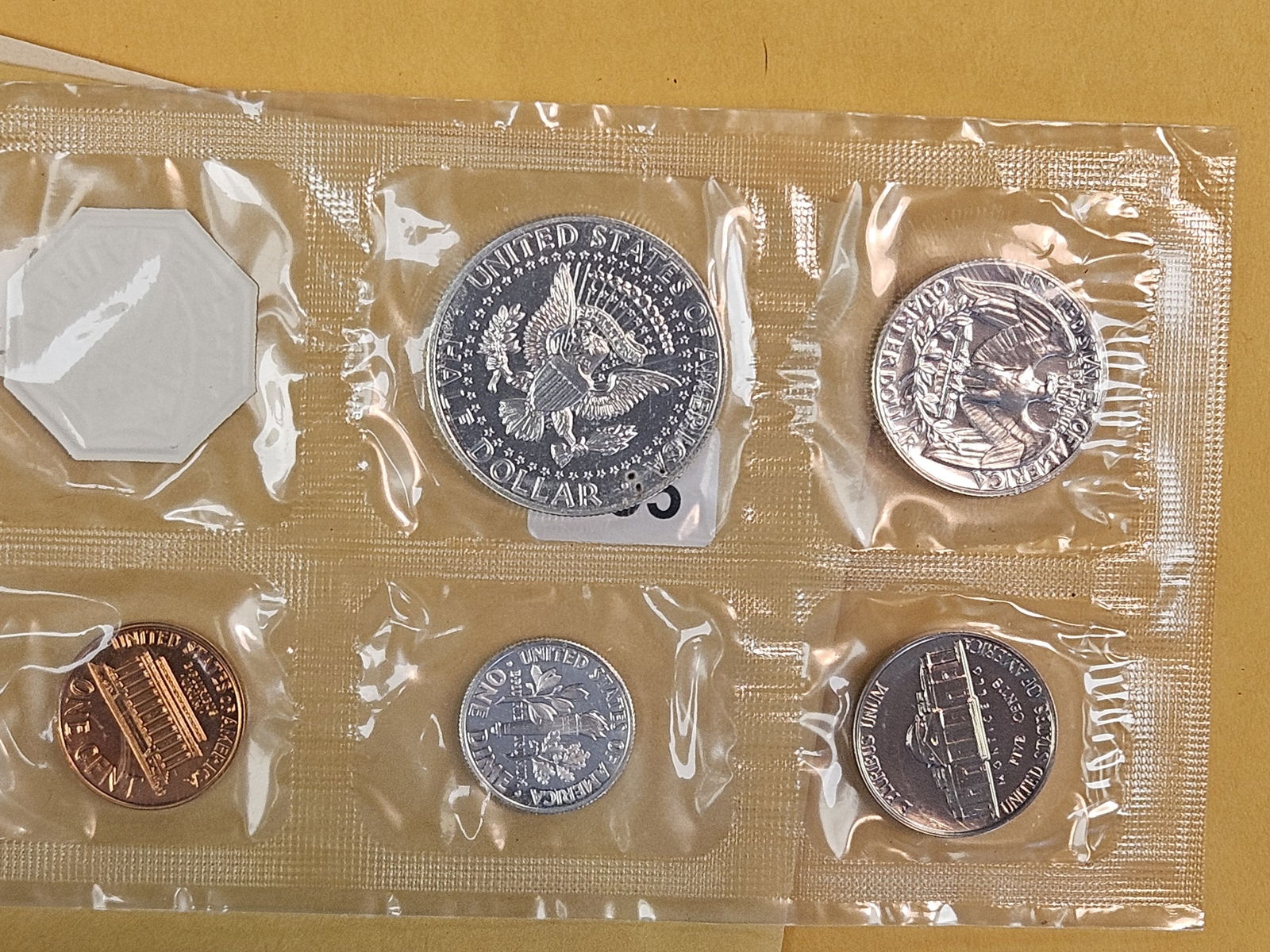 KEY VARIETY! GEM 1964 US SILVER Proof Set - 4