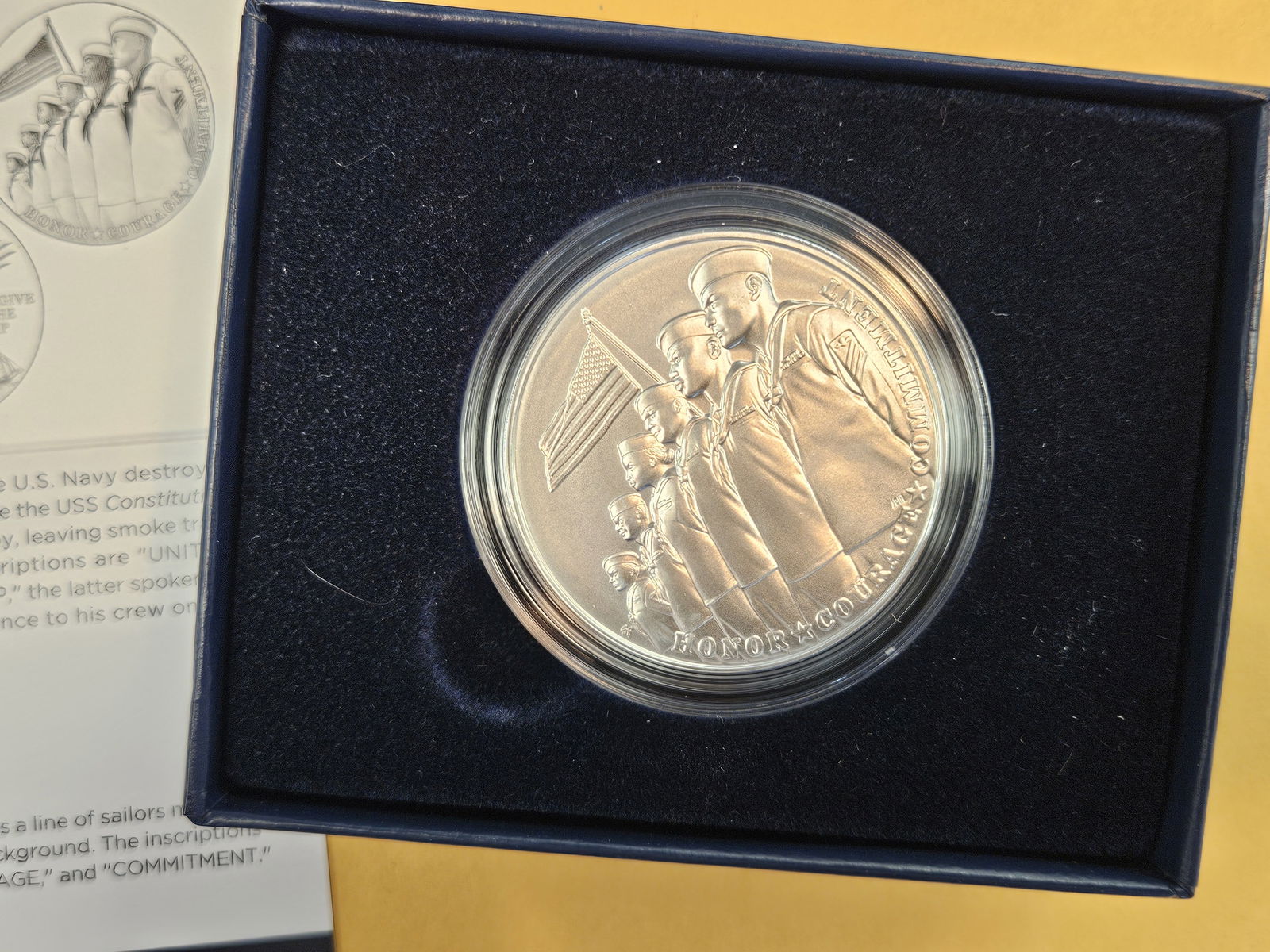 Armed Forces SILVER Medal Program US NAVY - 2