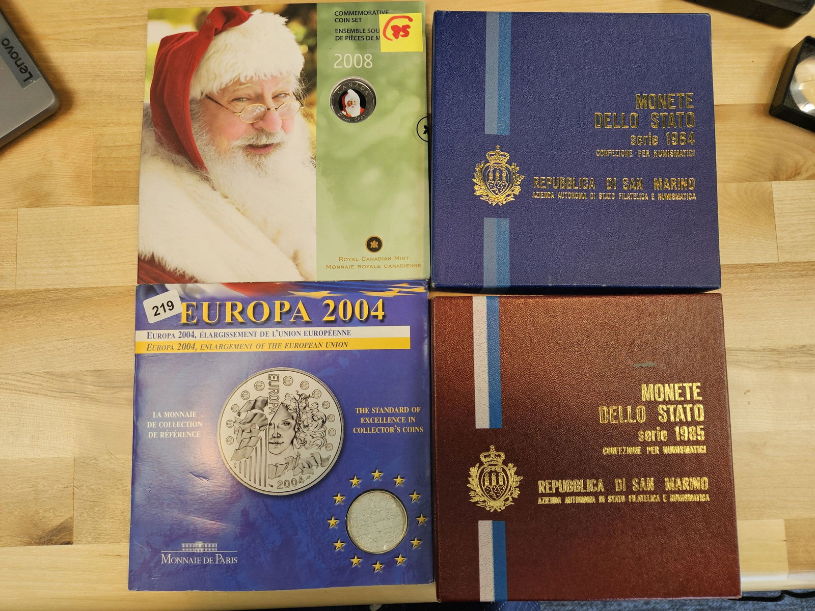 FOUr mixed World Coin sets: All in OGP. At least 1 is silver