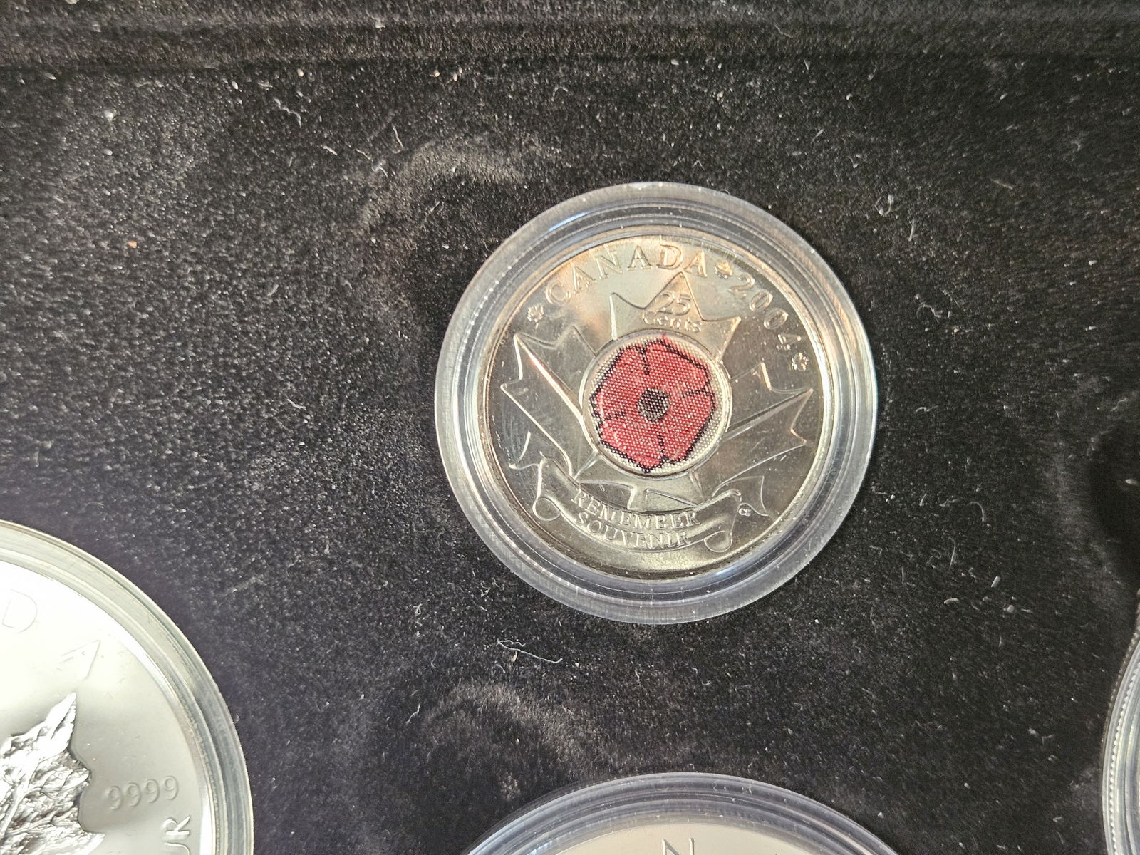 GEM Canada Silver Maple Leaf 4-coin Set - 6