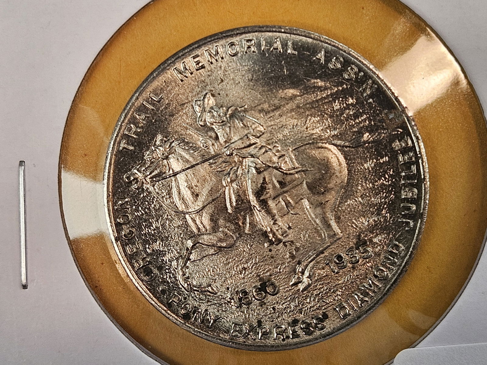 GEM 1935 Pony Express So-Called Half Dollar: Relay Station 
