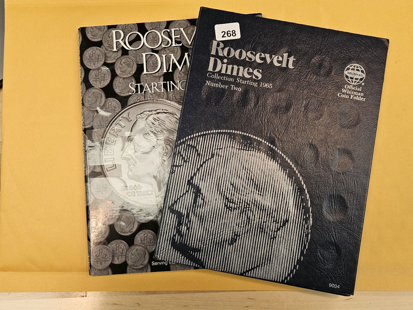 Two Full Roosevelt Dime books: 1965 to present 