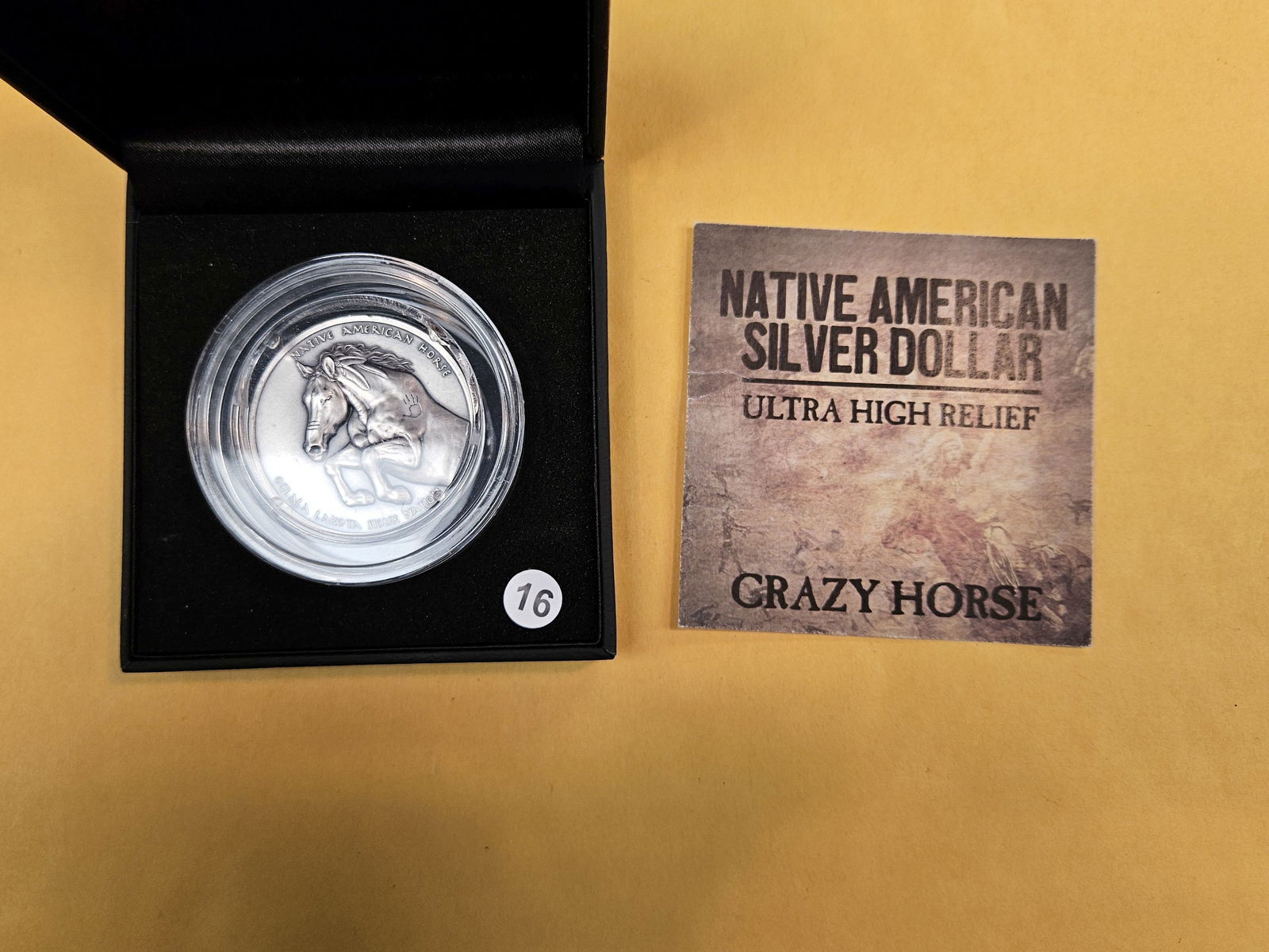 One Troy ounce .999 fine silver art round - 2