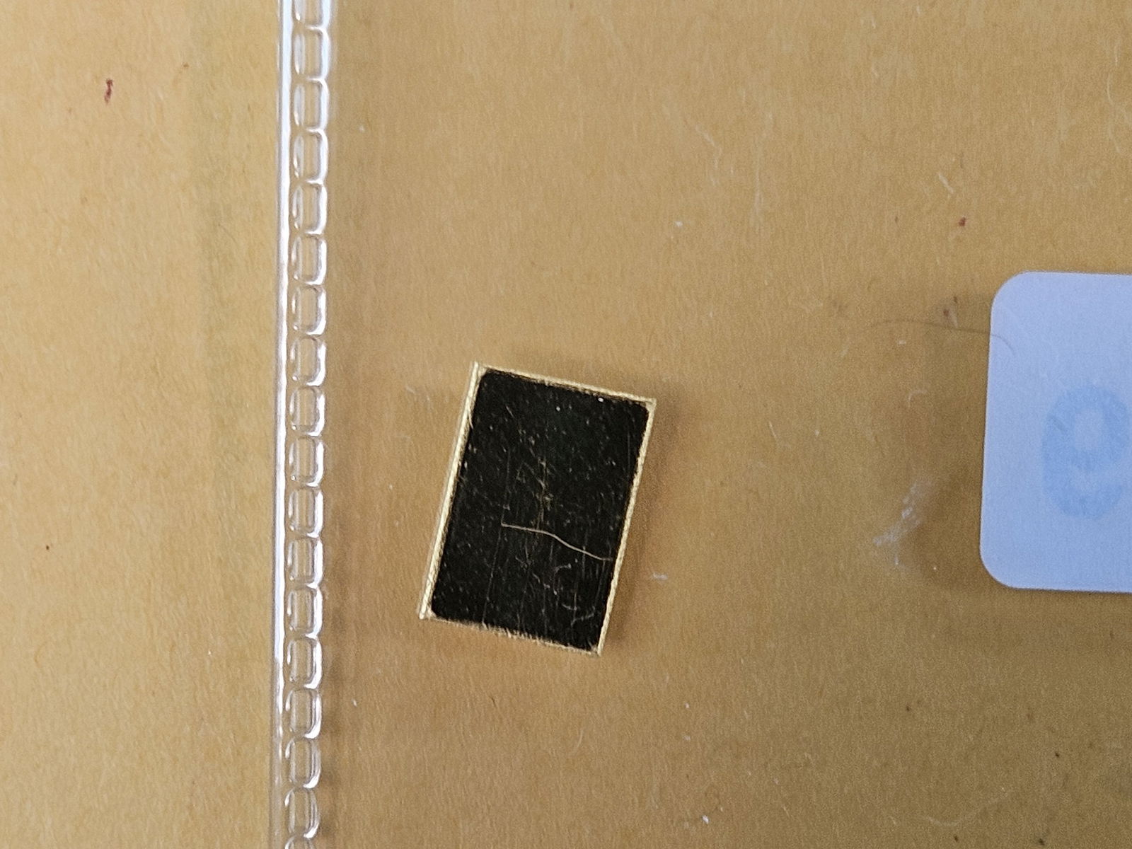 GOLD! Valcambi Suisse One Gram .9999 fine gold bar - 2