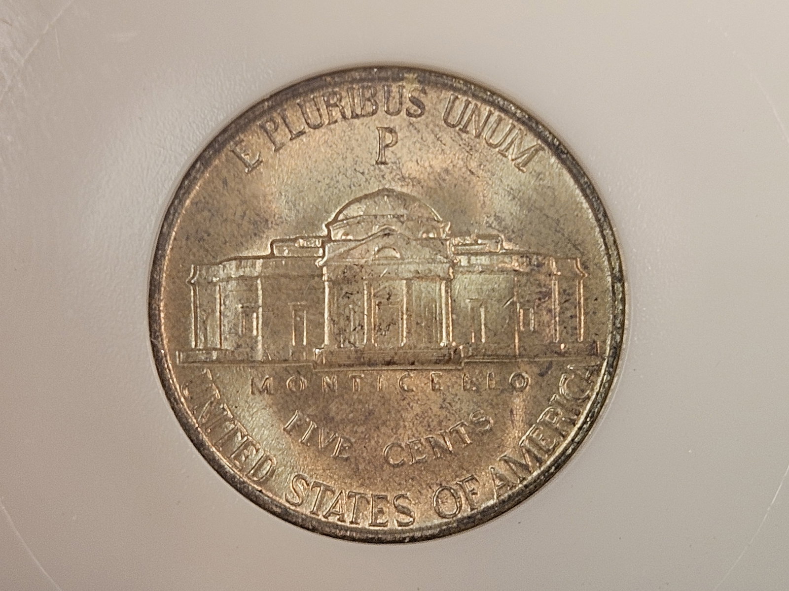 Superb GEM! NGC 1942-P silver Wartime Jefferson Nickel in Mint State 67 - 4