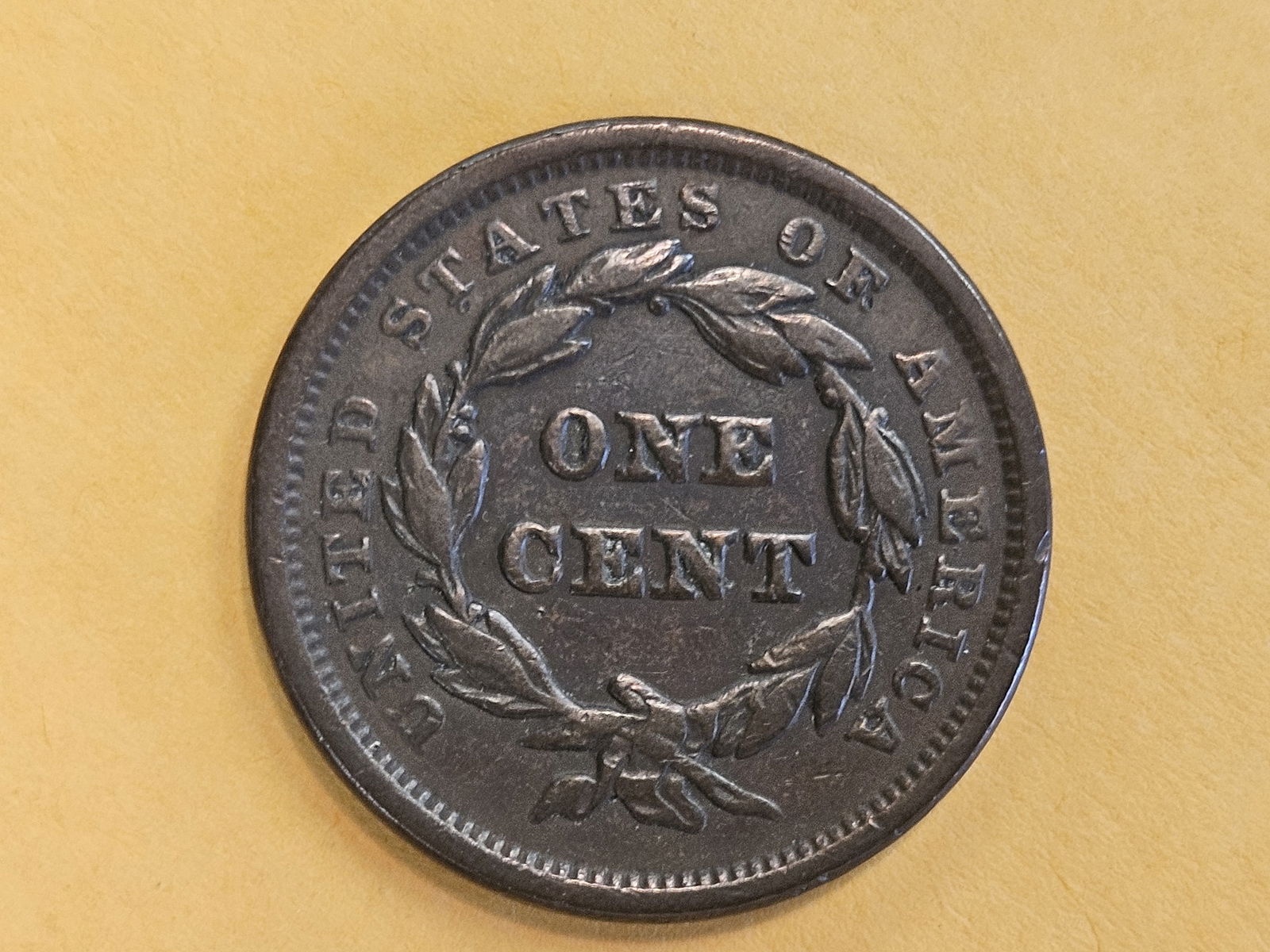 1841 Braided Hair Large Cent in Very Fine plus - 5