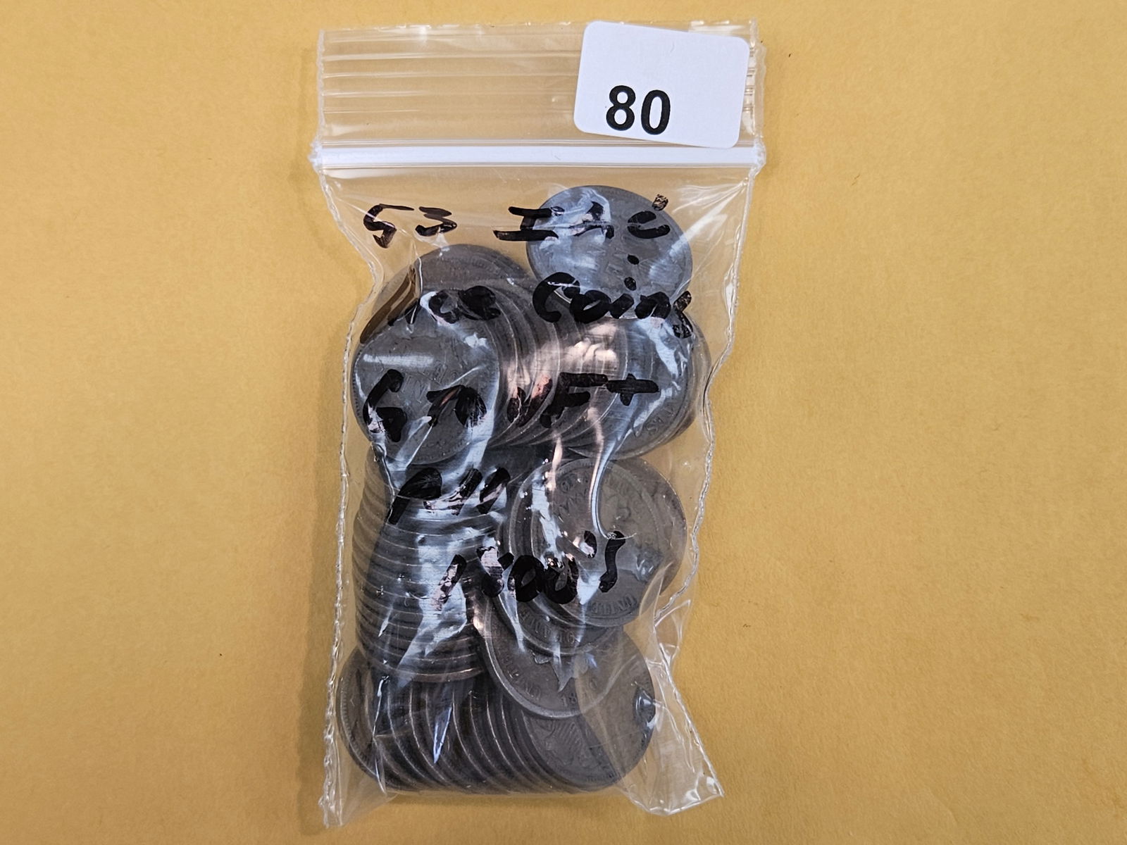 FIFTY-Three Indian cents: All in Good to Very Fine plus 