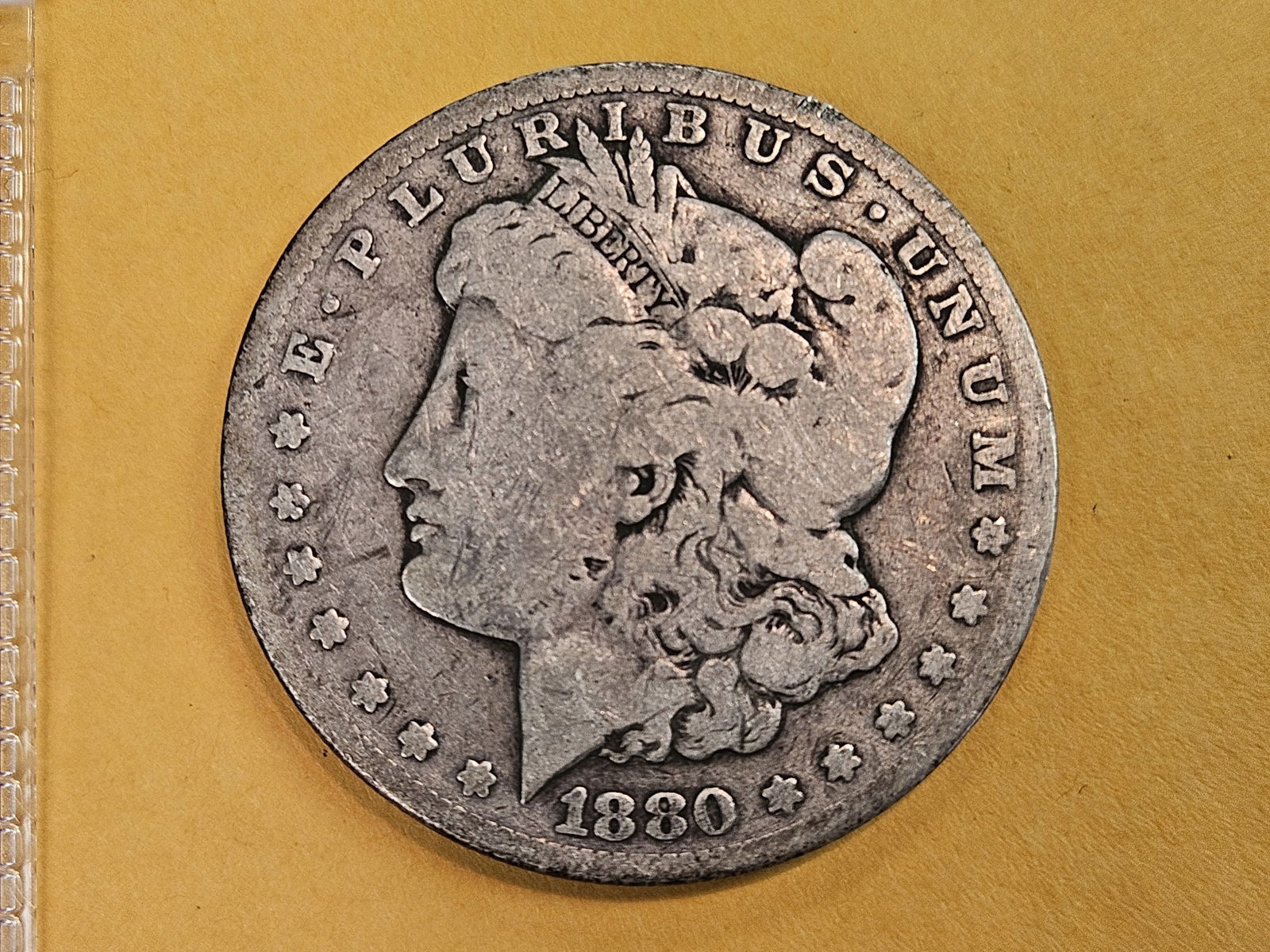 ** KEY DATE ** 1880-CC Morgan silver Dollar in Good (1 of 3)