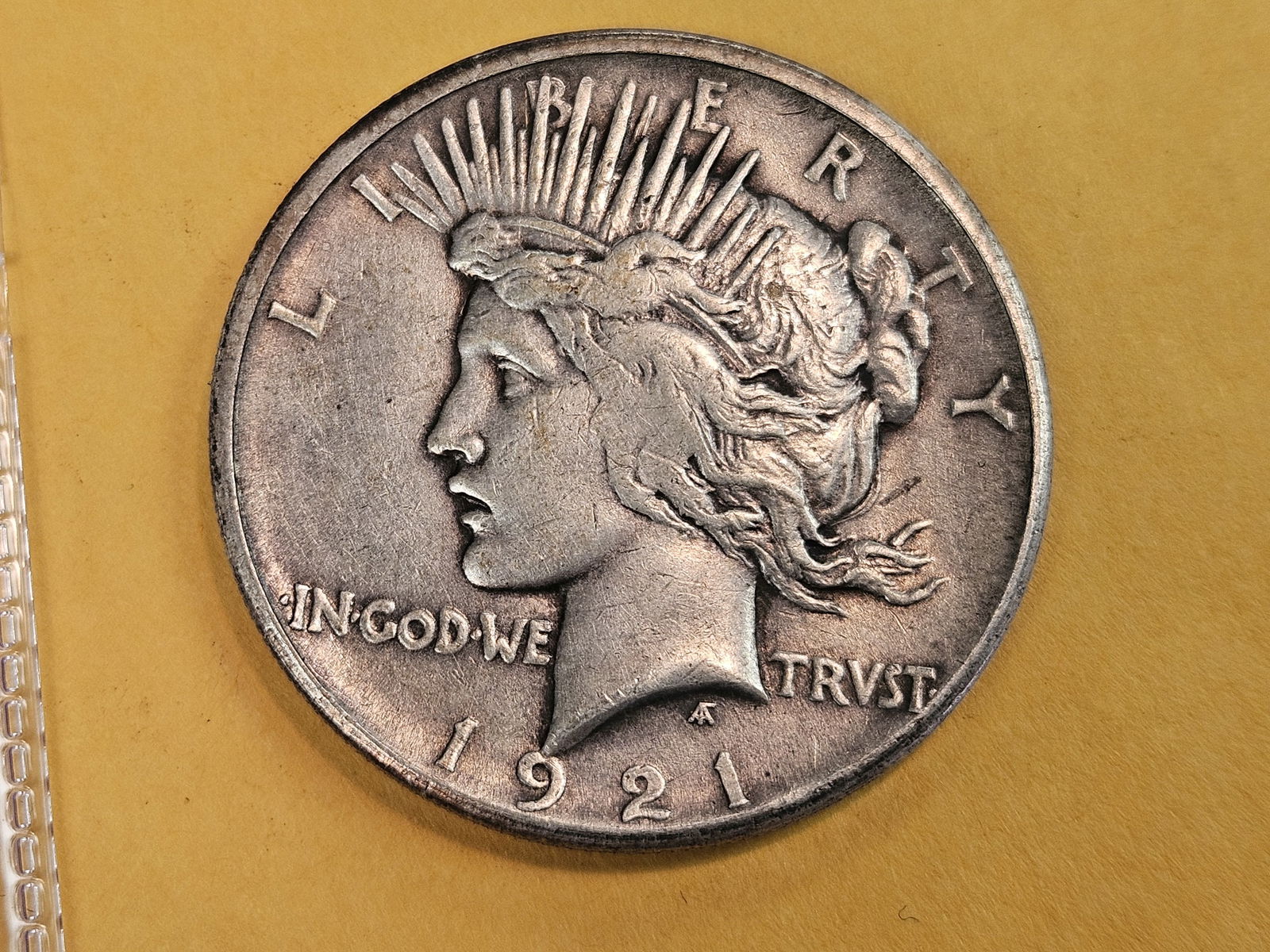 ** KEY DATE ** 1921 Peace Silver Dollar in Extra Fine (1 of 3)