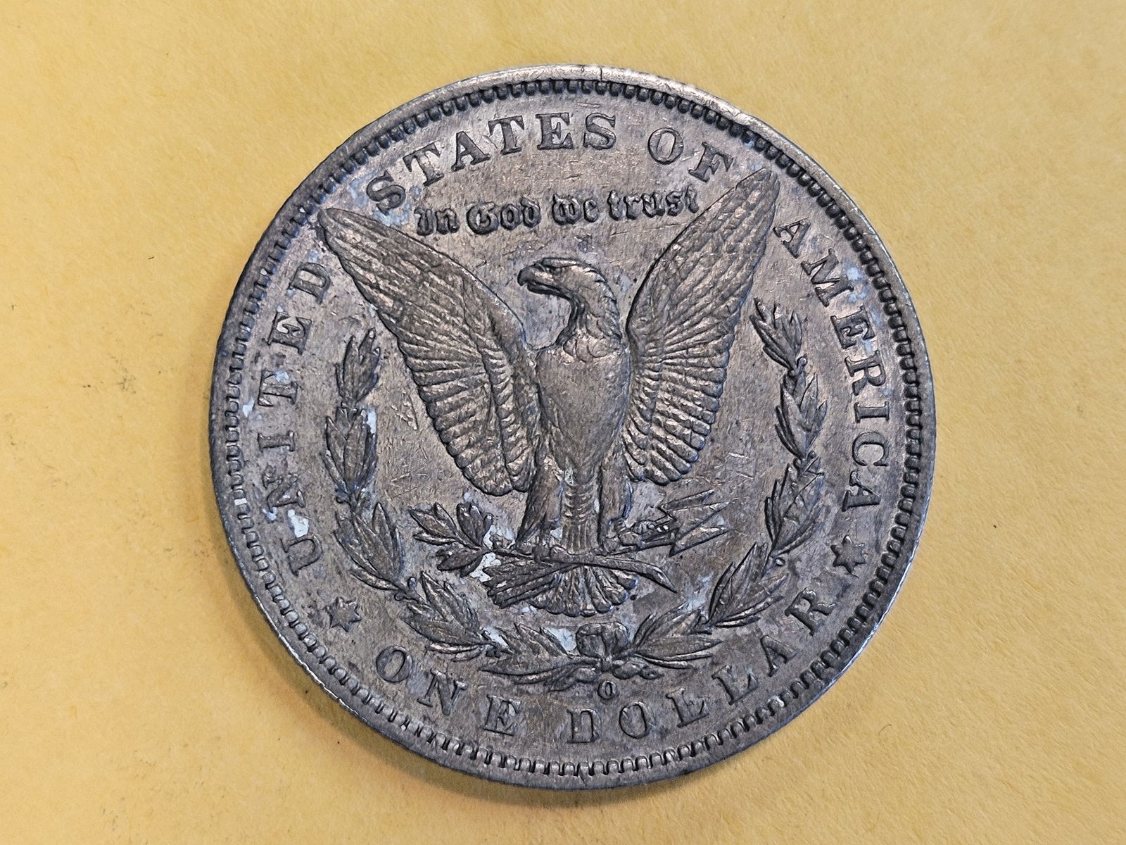 ** KEY DATE ** 1893-O Morgan silver Dollar in Extra Fine - 5