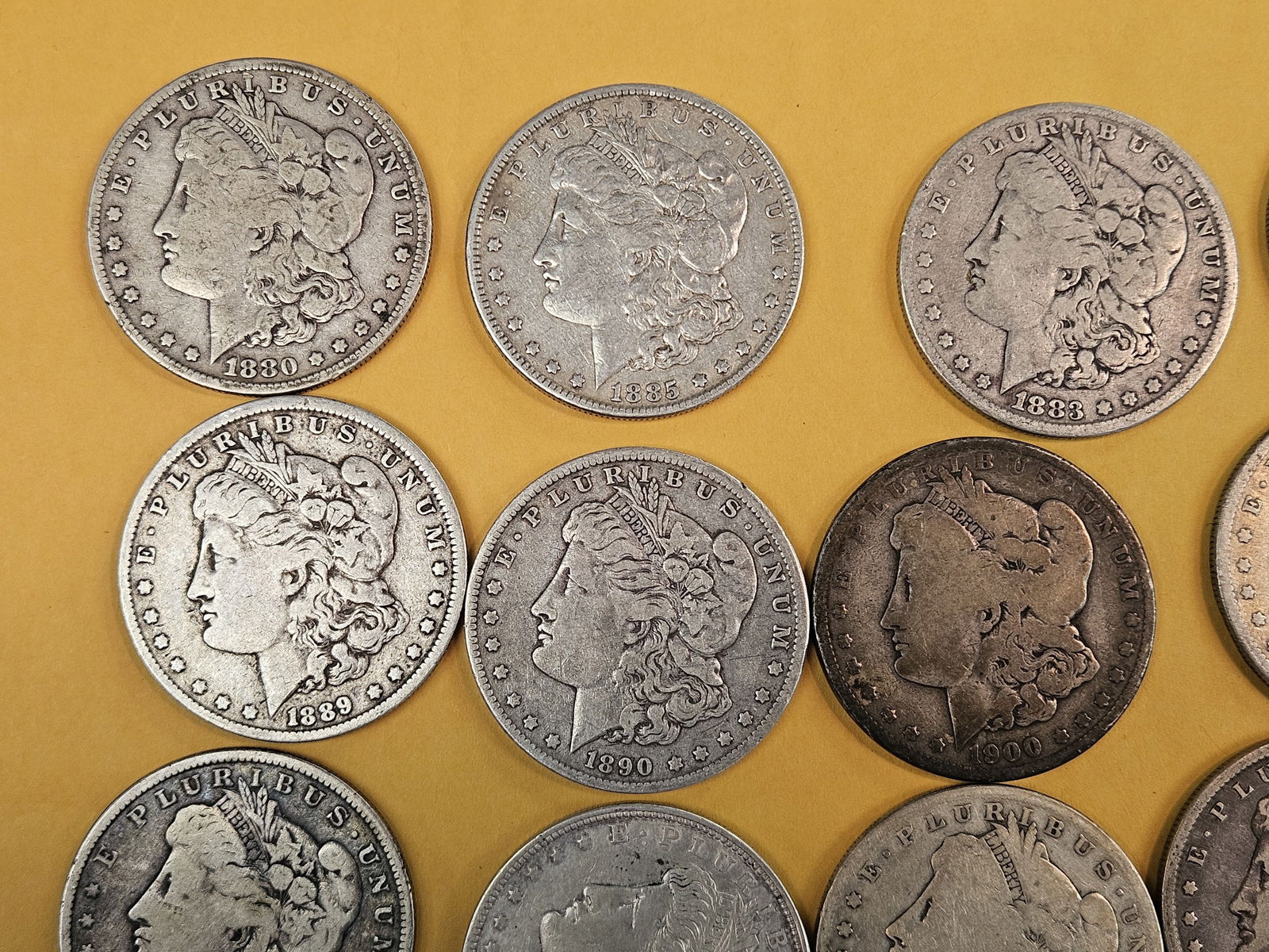 ** FULL ROLL ** Twenty Morgan Silver Dollars - 2