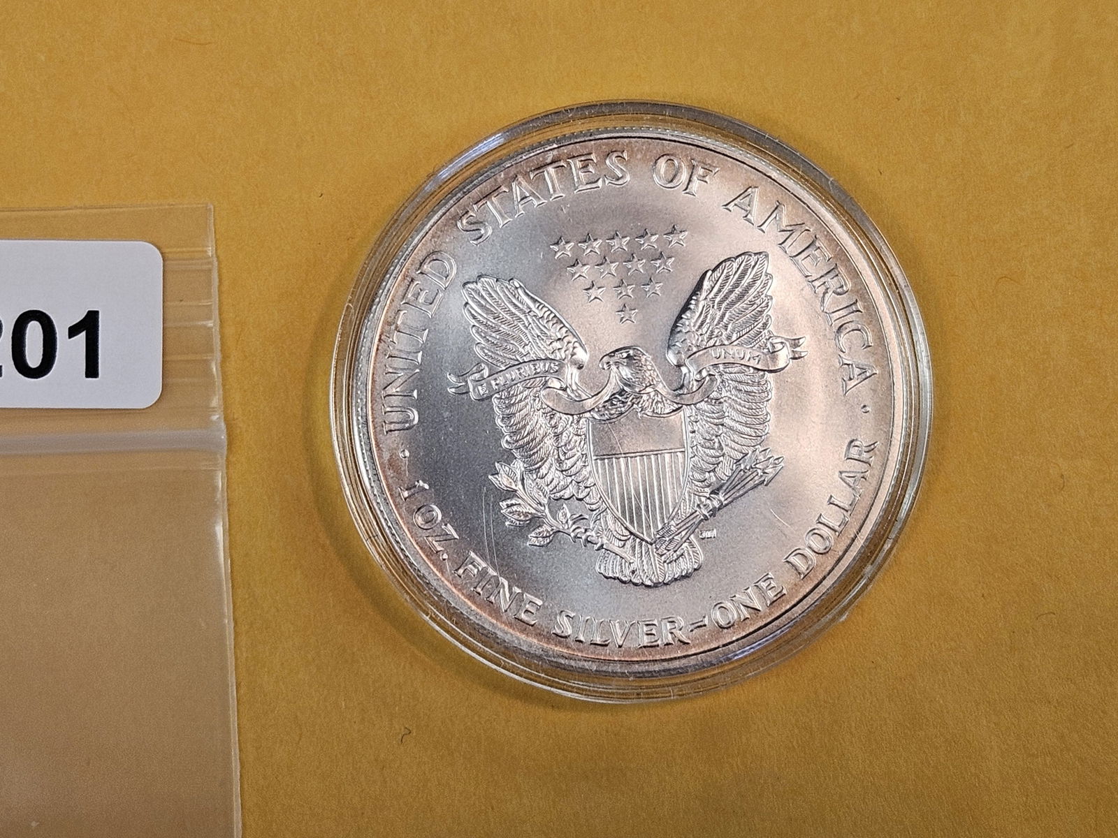 GEM Brilliant Uncirculated 2002 American Silver Eagle - 2
