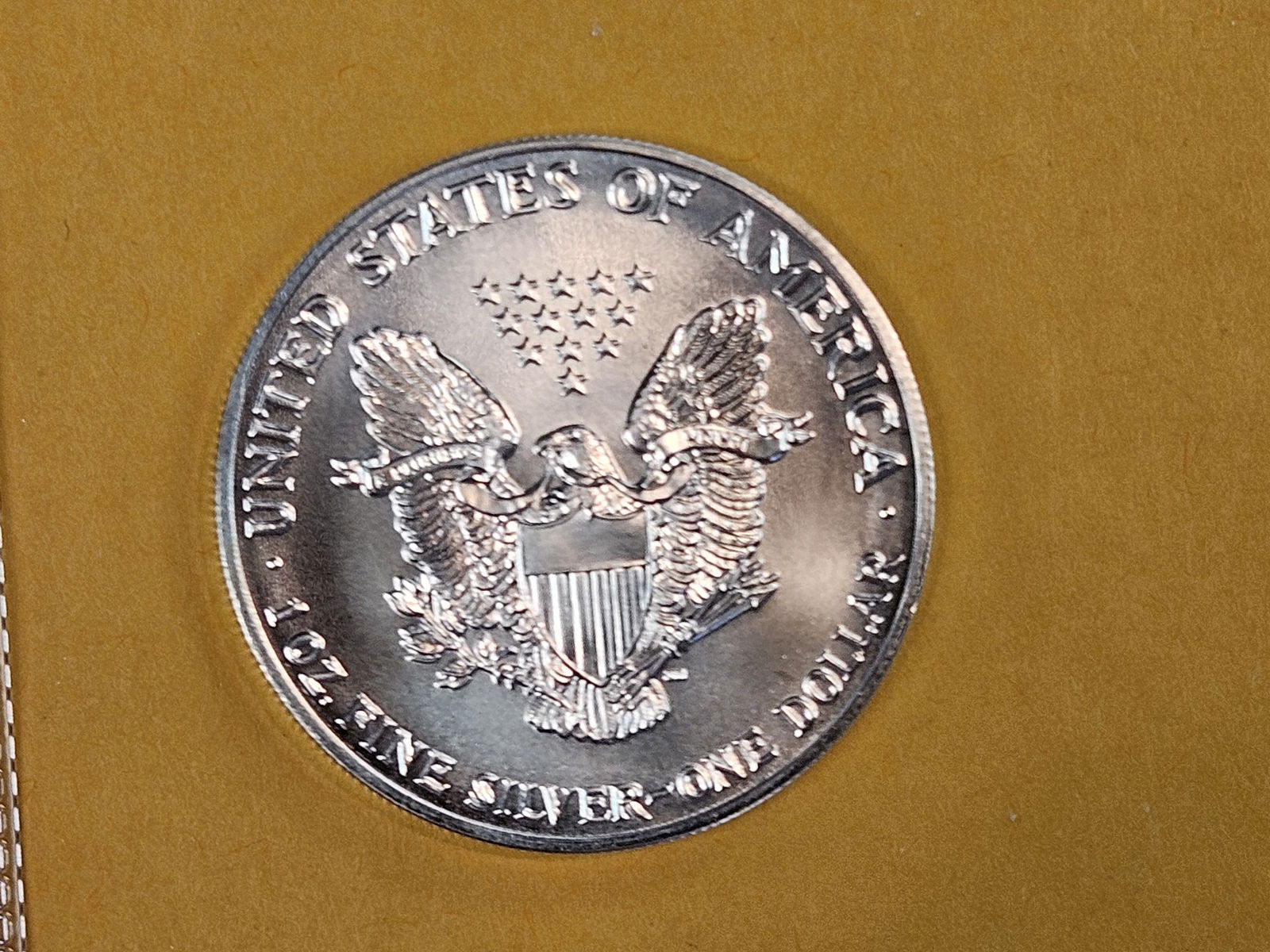 GEM Brilliant Uncirculated 1990 American Silver Eagle - 2