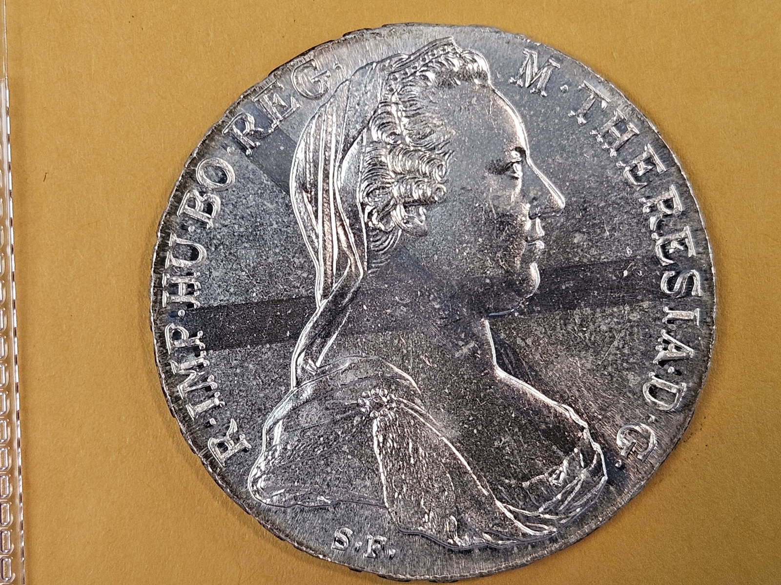 GEM Brilliant Uncirculated 1780 Maria Theresa Silver Thaler (1 of 3)