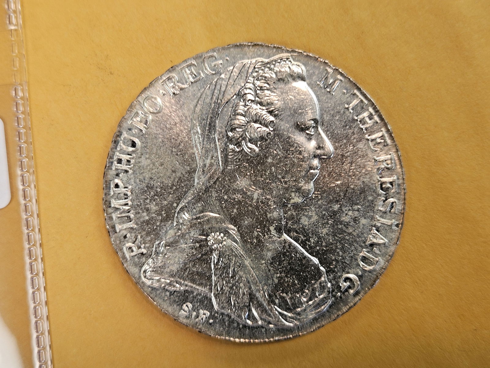 GEM Brilliant Uncirculated 1780 Maria Theresa Silver Thaler (1 of 4)