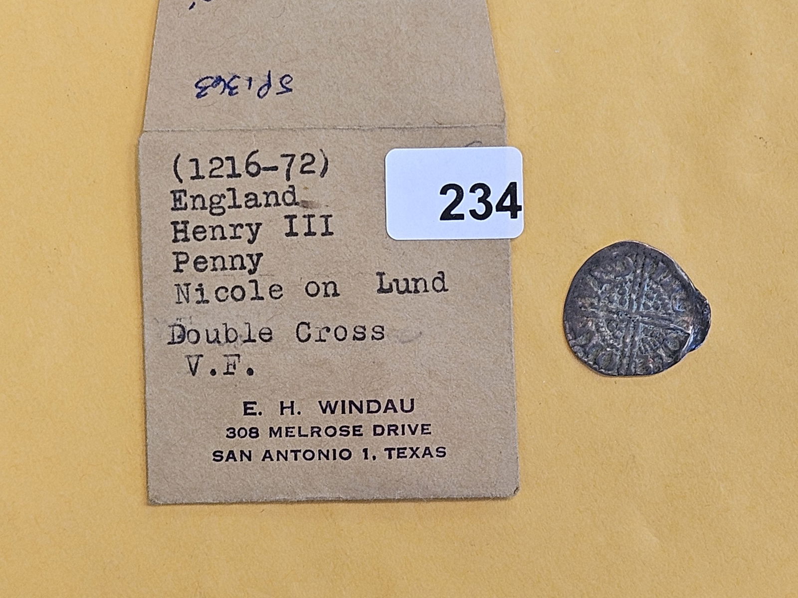 1216 - 1272 England silver penny in Very Fine - 2