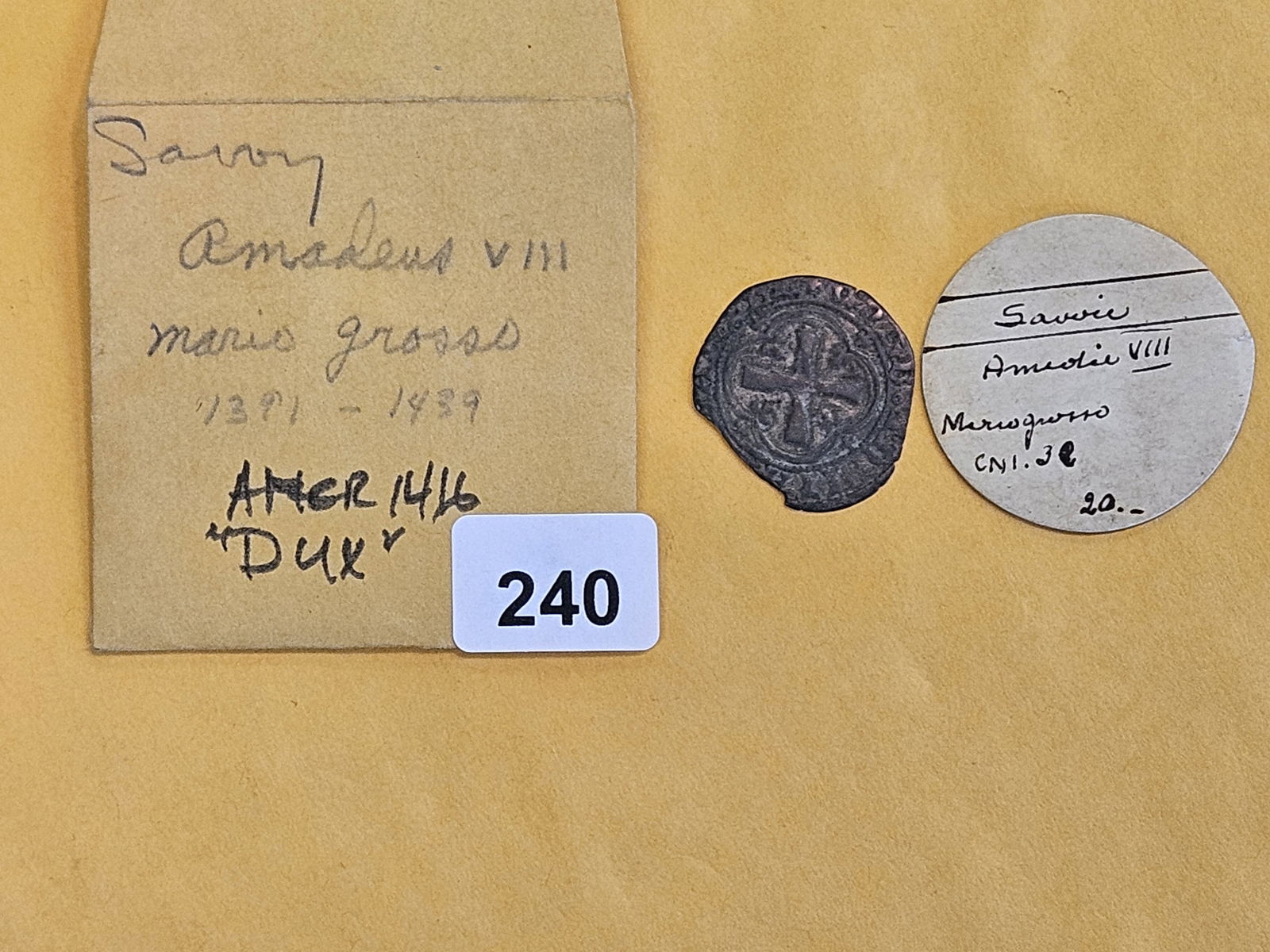 1391- 1439 Savoy mario Grosso - 2