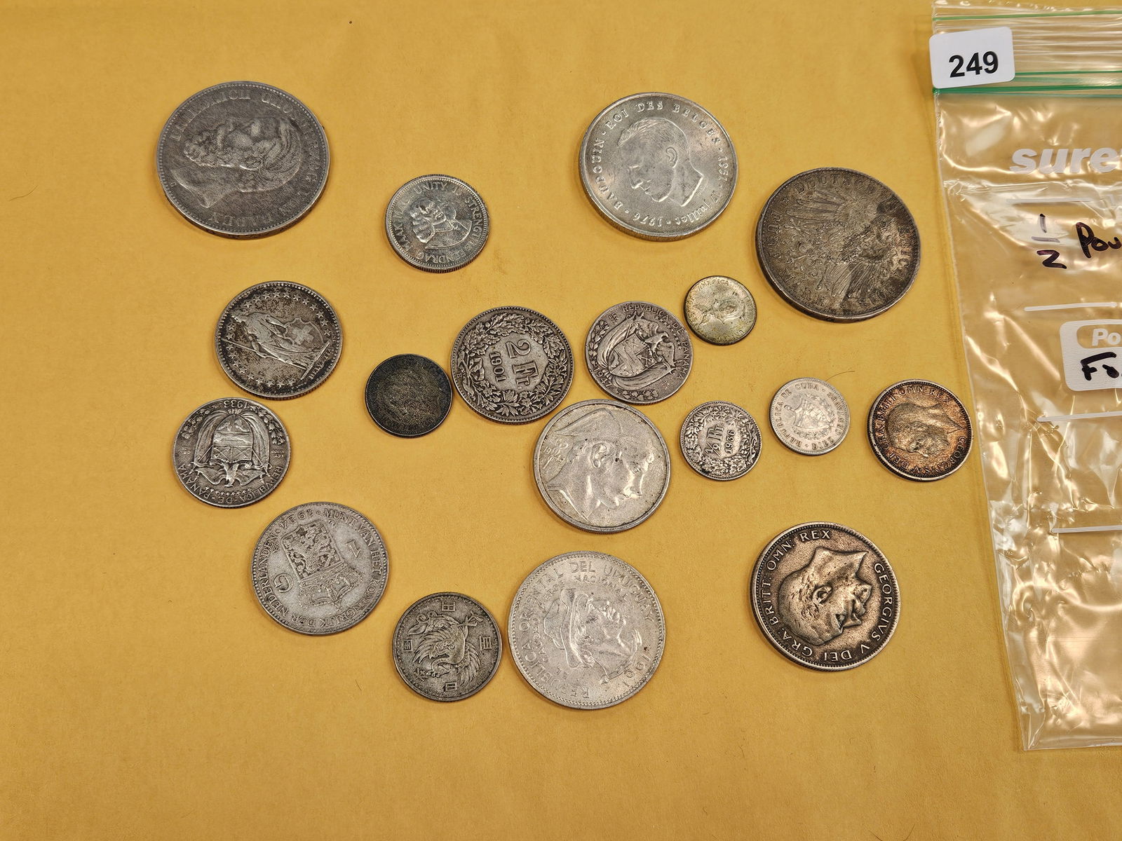 Bag of Silver World Coins - 2