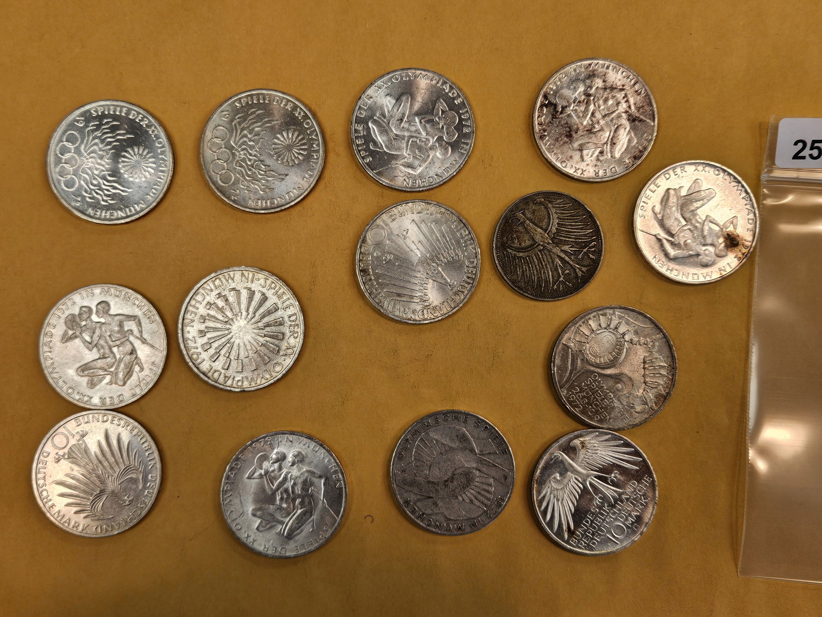 Fourteen Silver German Commemorative coins - 3