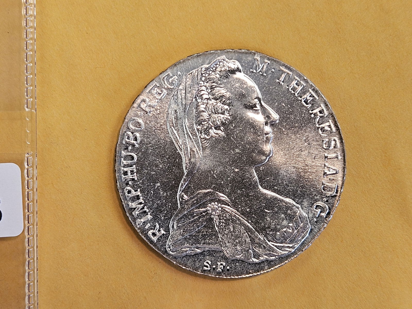 GEM Brilliant Uncirculated 1780 Maria Theresa Silver Thaler (1 of 4)