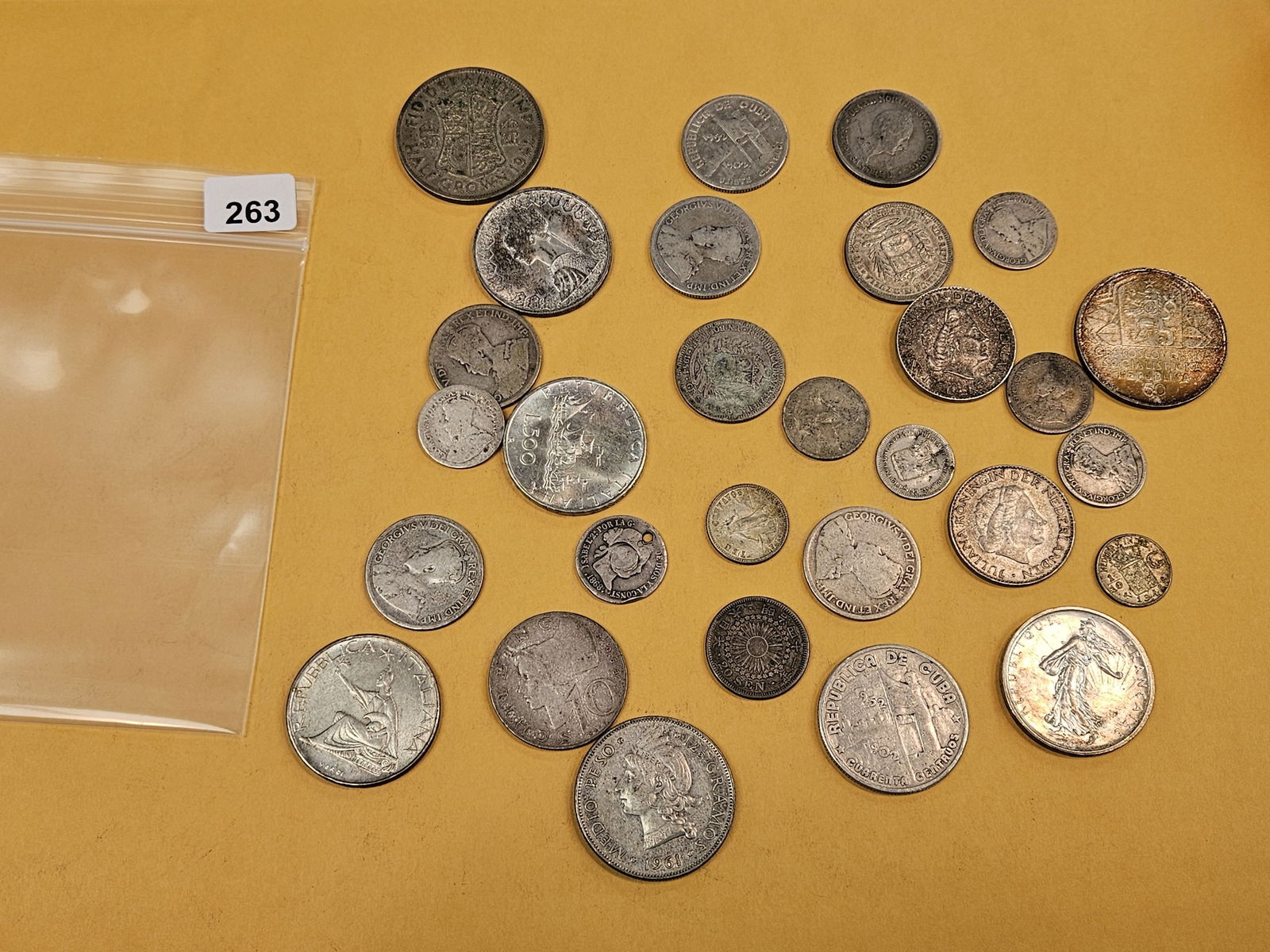 Bag of mixed Silver, World Coins - 2