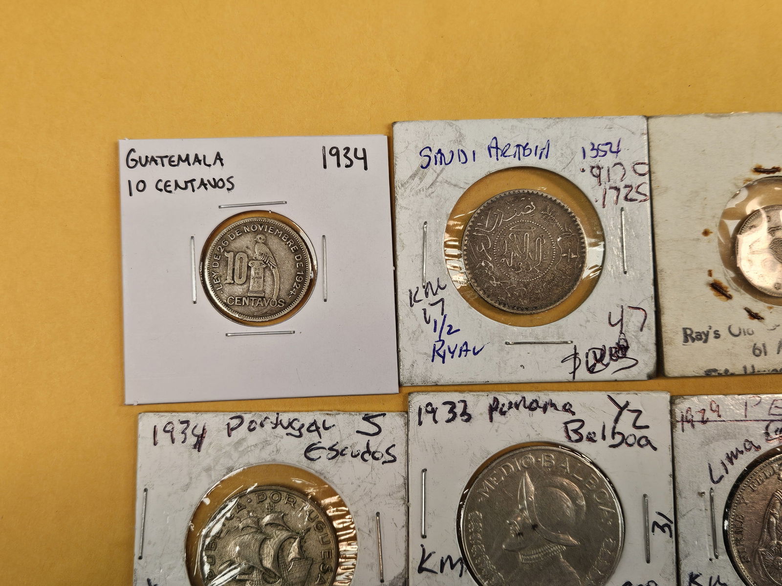 Ten more fun, mixed, Silver, world coins - 2